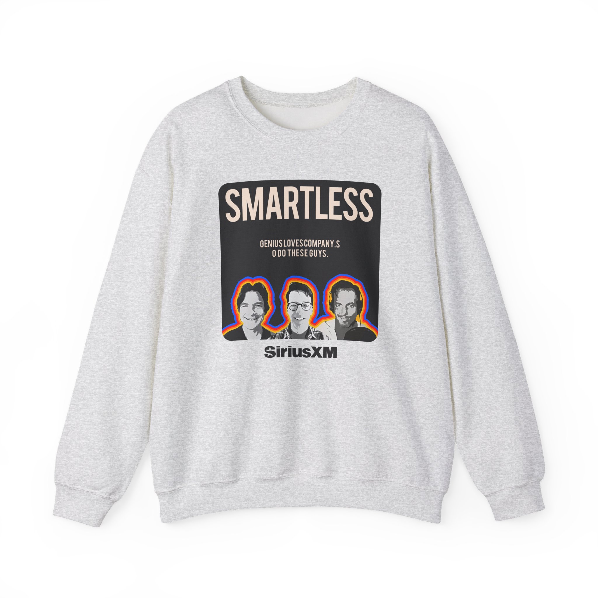 Smartless Genius Loves Company Logo Unisex Heavy Blendâ„¢ Crewneck Sweatshirt