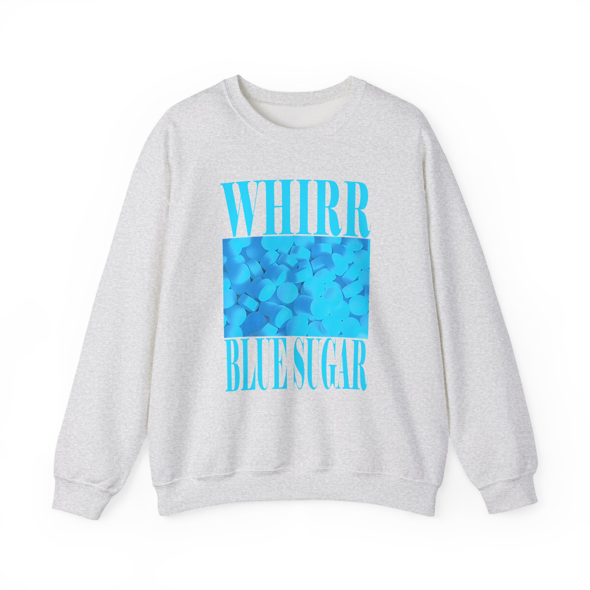 Whirr Blue Sugar Unisex Heavy Blendâ„¢ Crewneck Sweatshirt