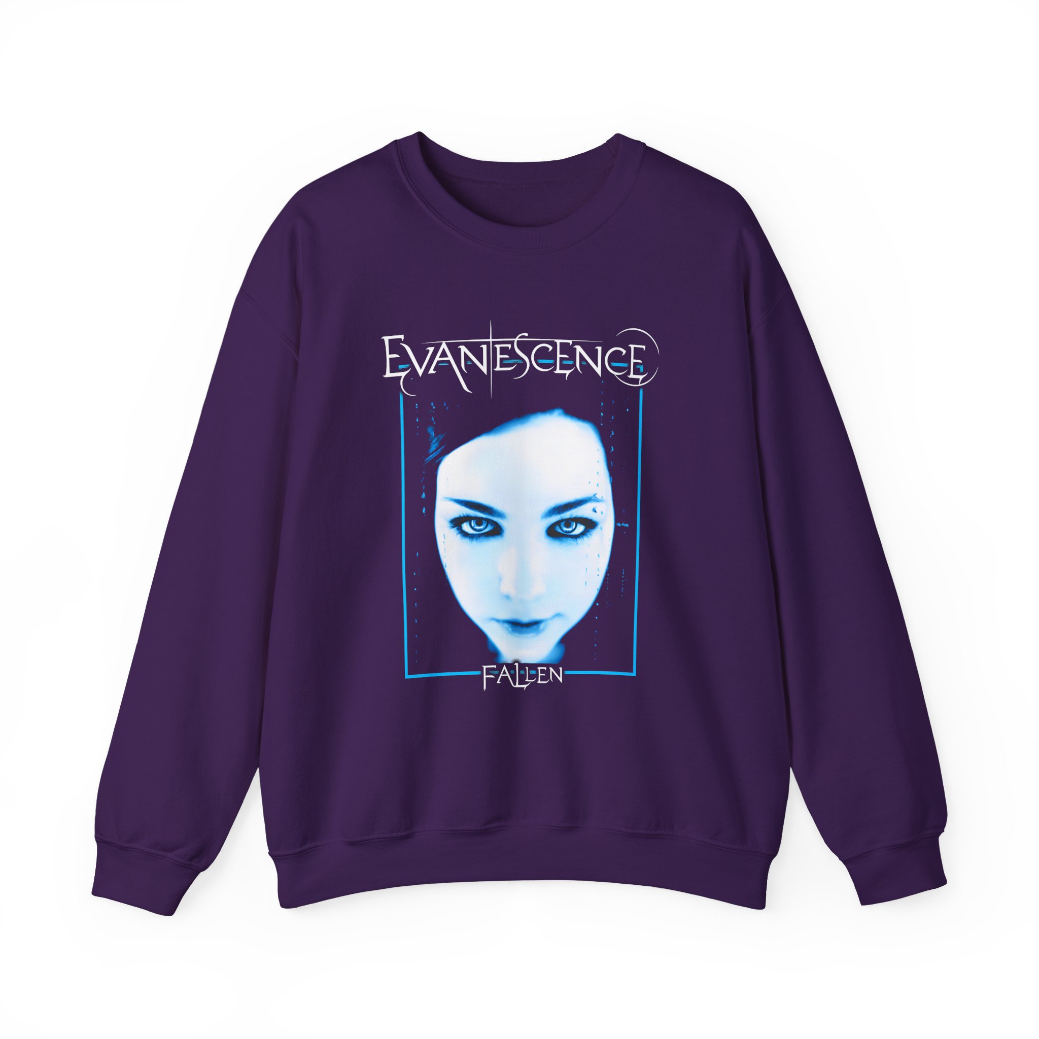 Evanescence Fallen Album Art Unisex Heavy Blendâ„¢ Crewneck Sweatshirt