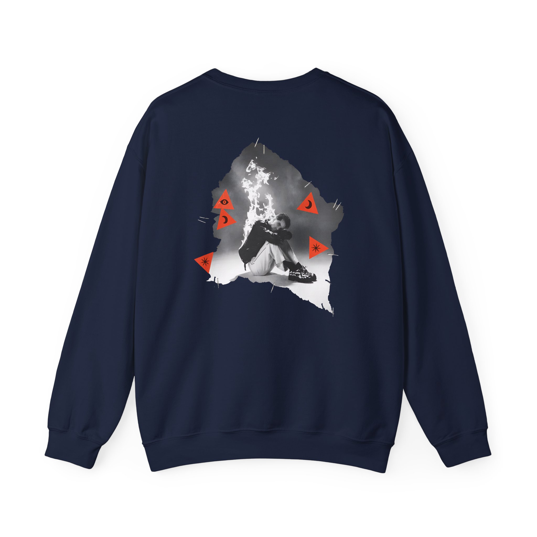 Panic at the Disco Eu/uk Tour Unisex Heavy Blendâ„¢ Crewneck Sweatshirt