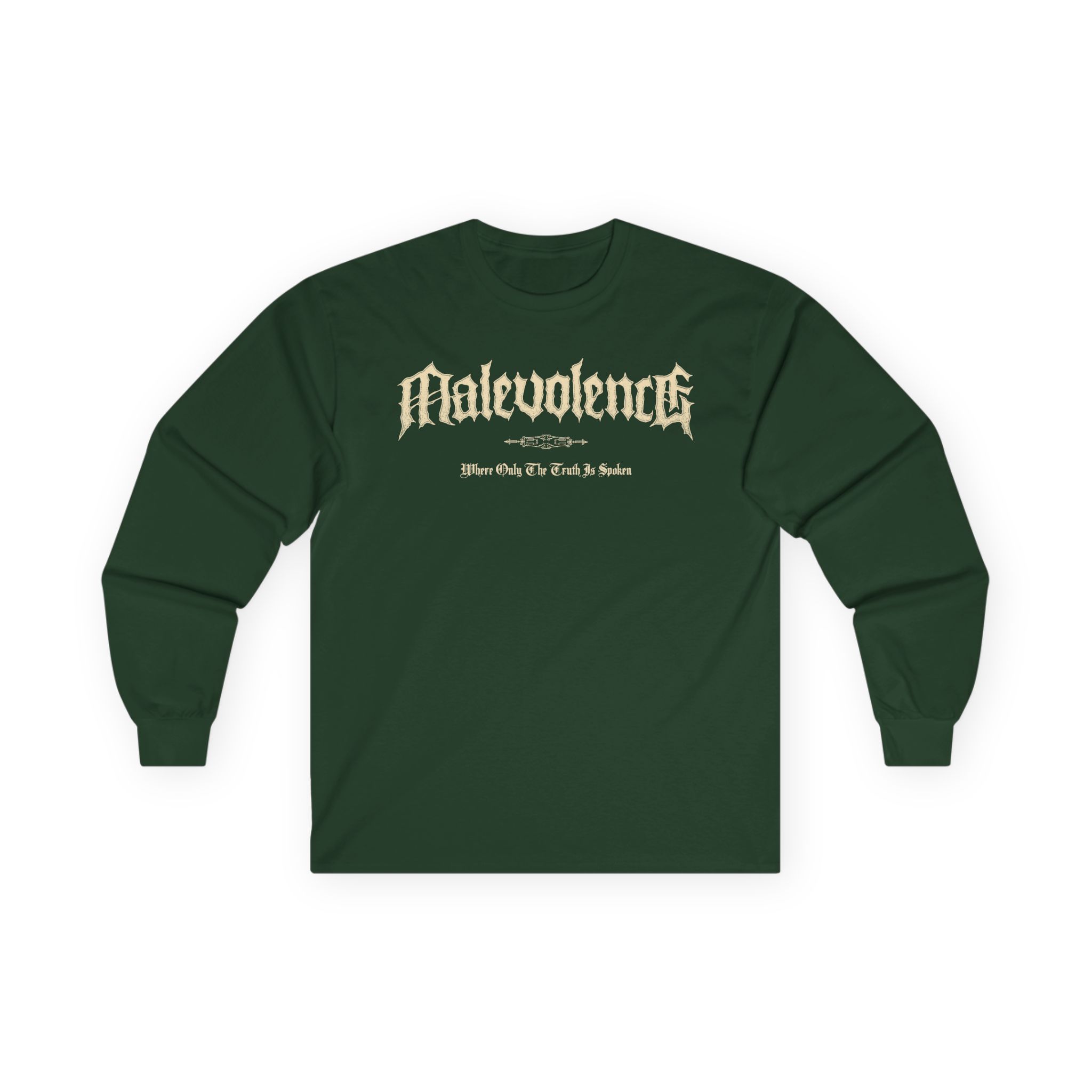 Malevolence Where Only the Truth is Spoken Unisex Ultra Cotton Long Sleeve Tee