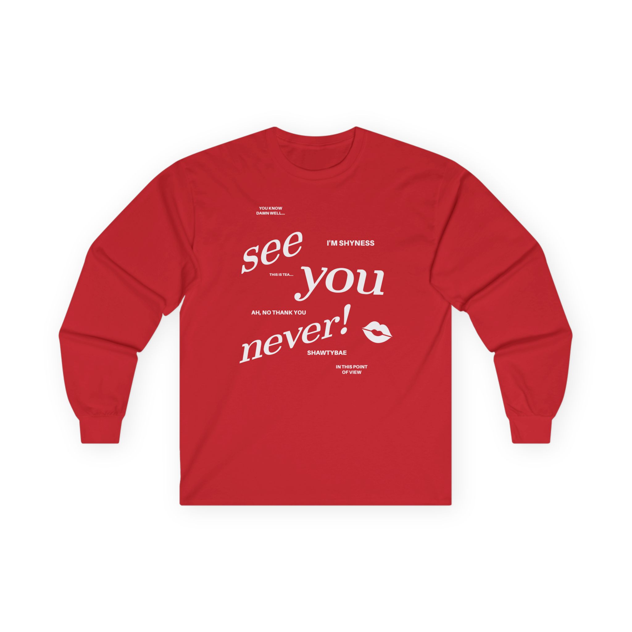 Shawty Bae Diss Gurrr Anniversary Unisex Ultra Cotton Long Sleeve Tee