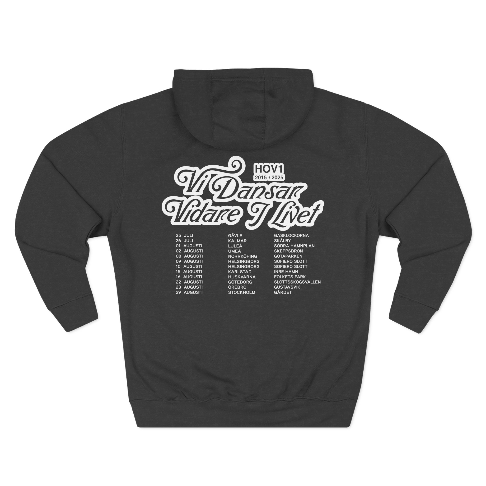 Hov1 Tour 2025 Three-Panel Fleece Hoodie
