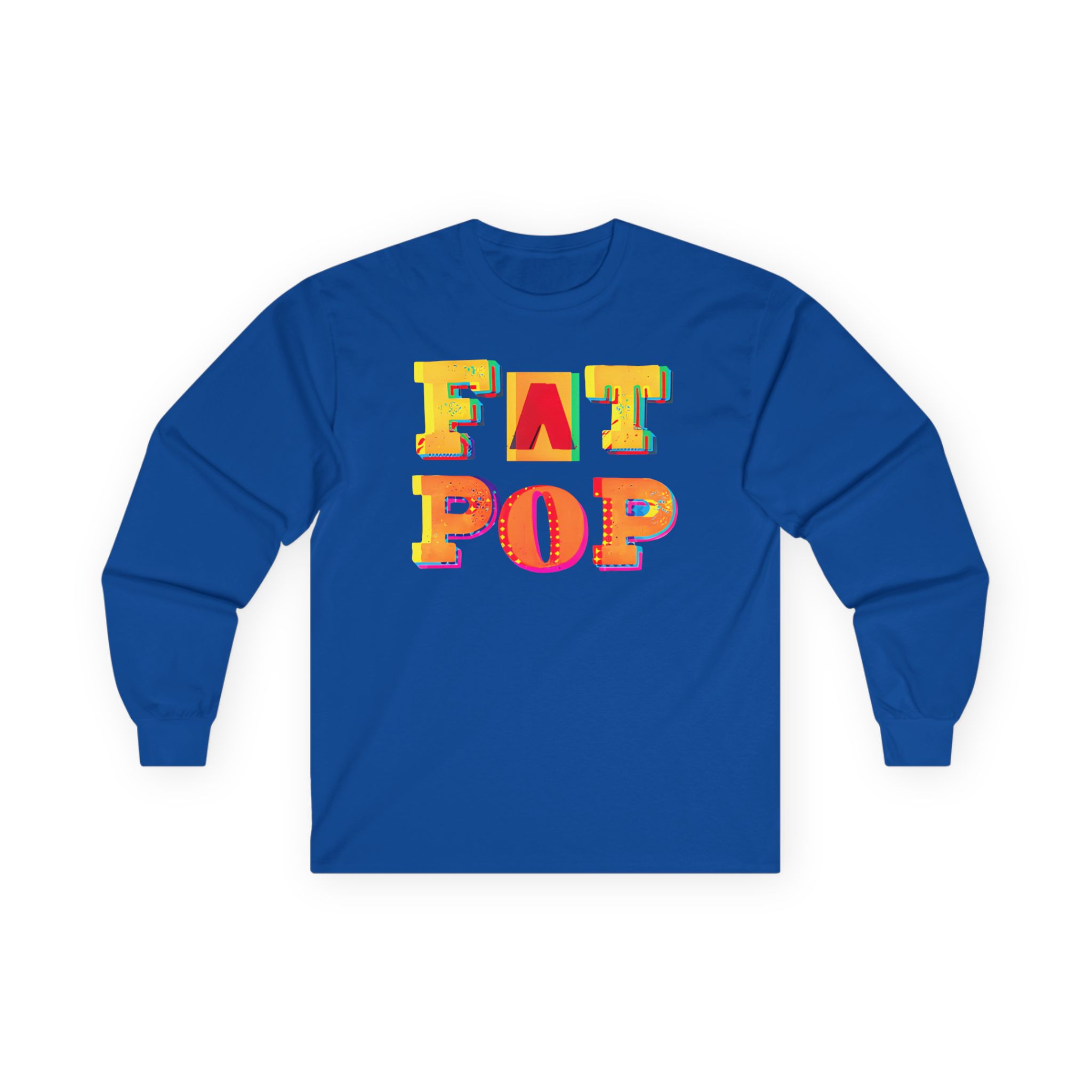 PW Fat Pop Logo Unisex Ultra Cotton Long Sleeve Tee