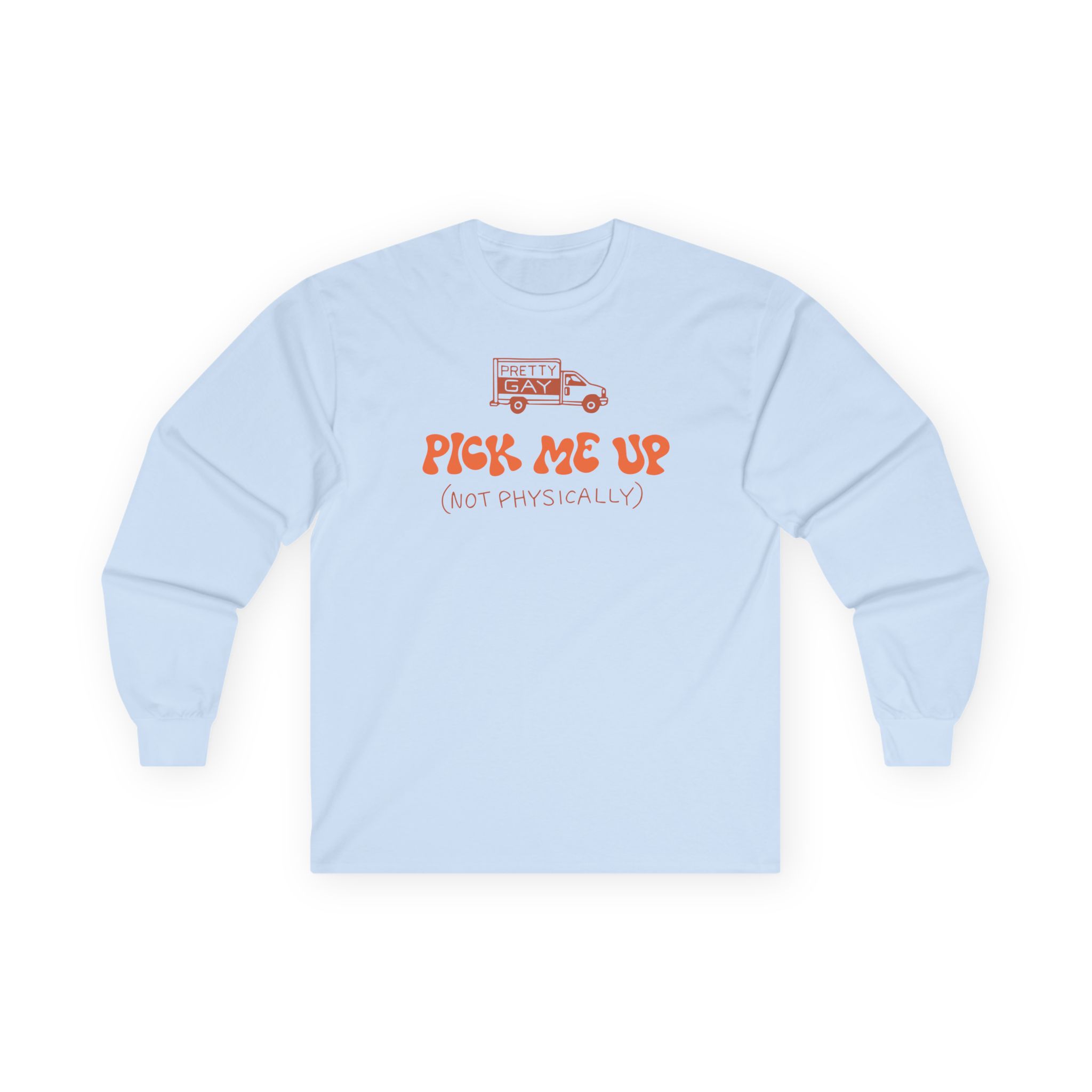Drawfee Pick Me Up Unisex Ultra Cotton Long Sleeve Tee