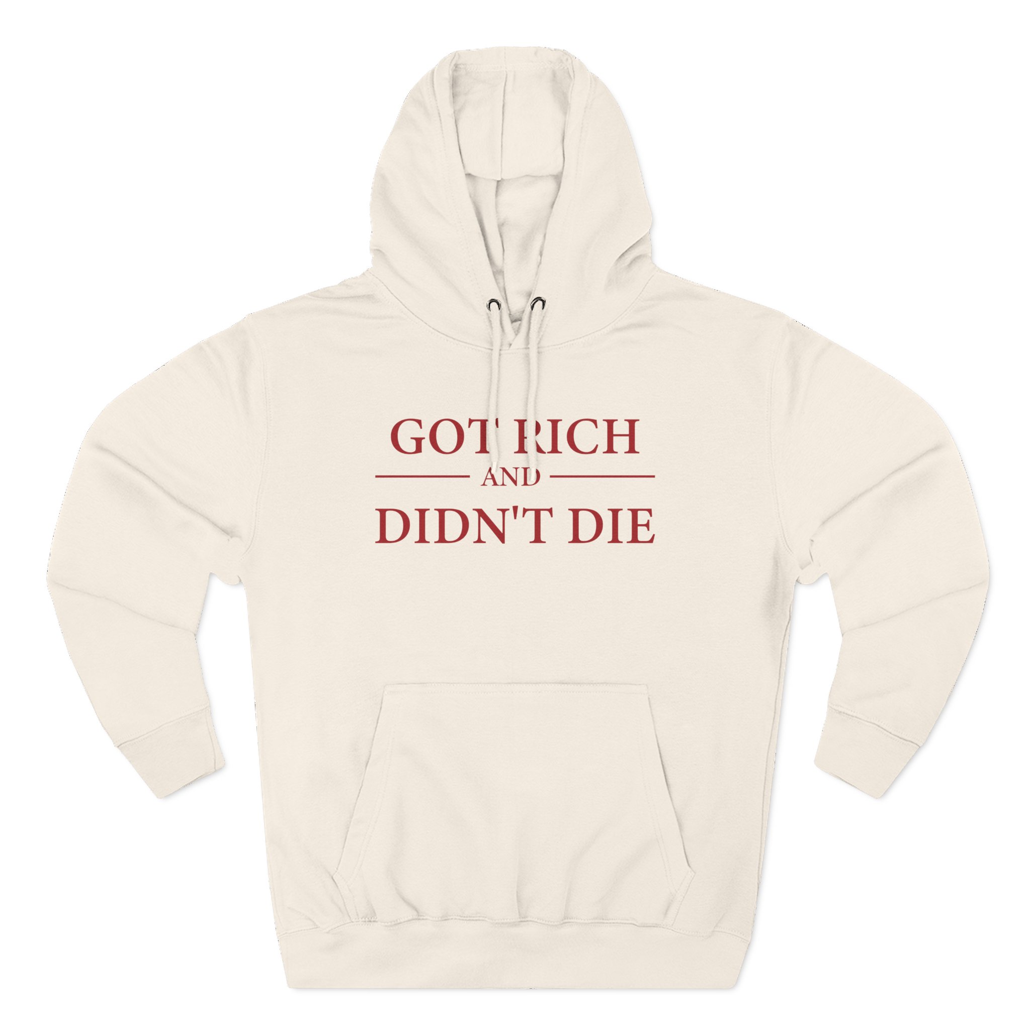 G Unit Got Rich & Didn’t Die Three-Panel Fleece Hoodie