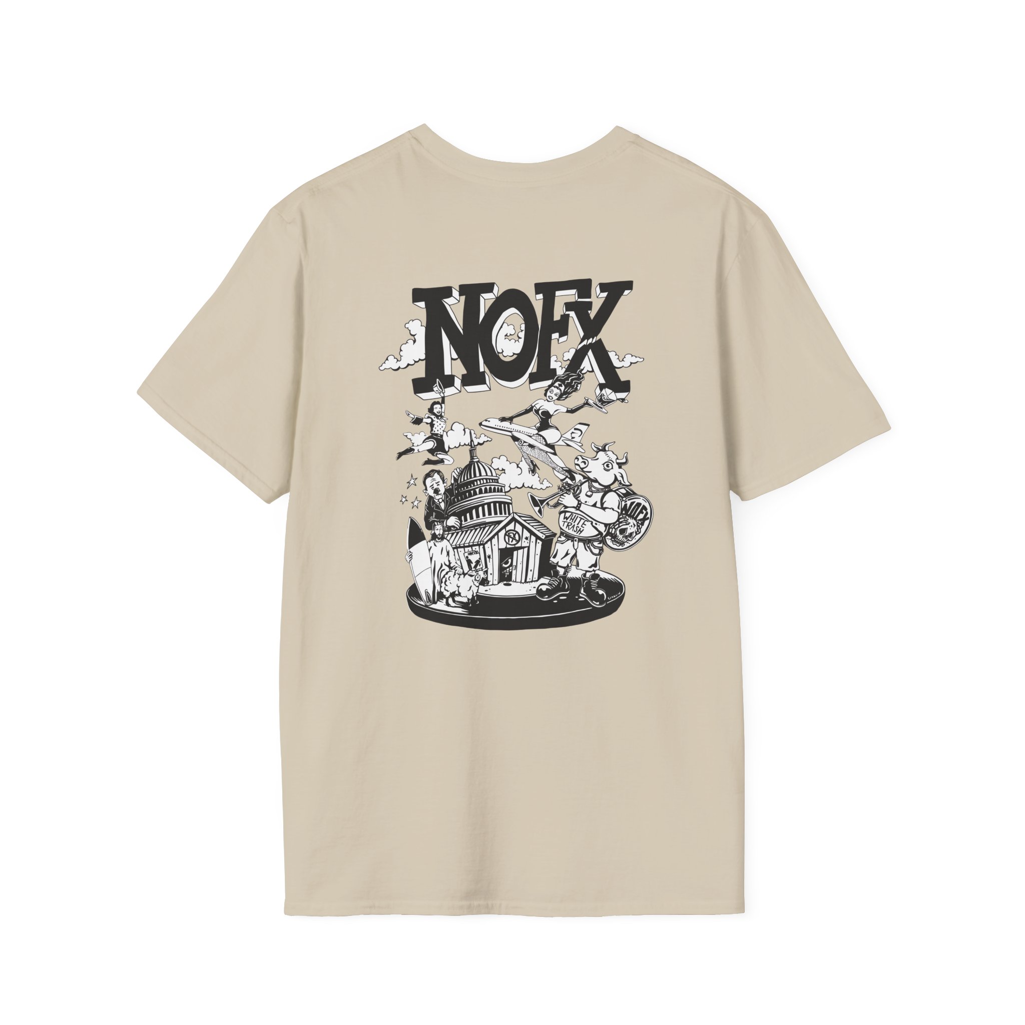 Nofx Allbums Unisex Softstyle T-Shirt