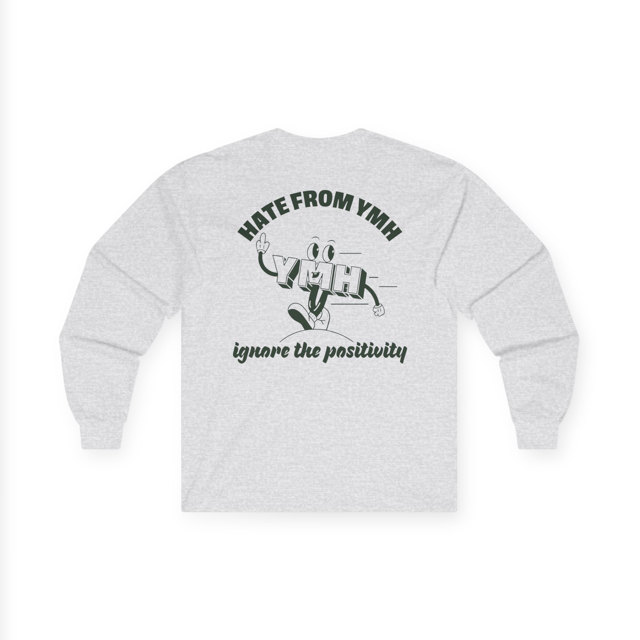 Ymh Hate From YMH Unisex Ultra Cotton Long Sleeve Tee