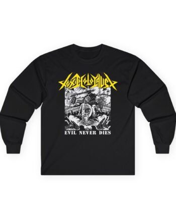 Toxic Holocaust Evil Never Dies Unisex Ultra Cotton Long Sleeve Tee