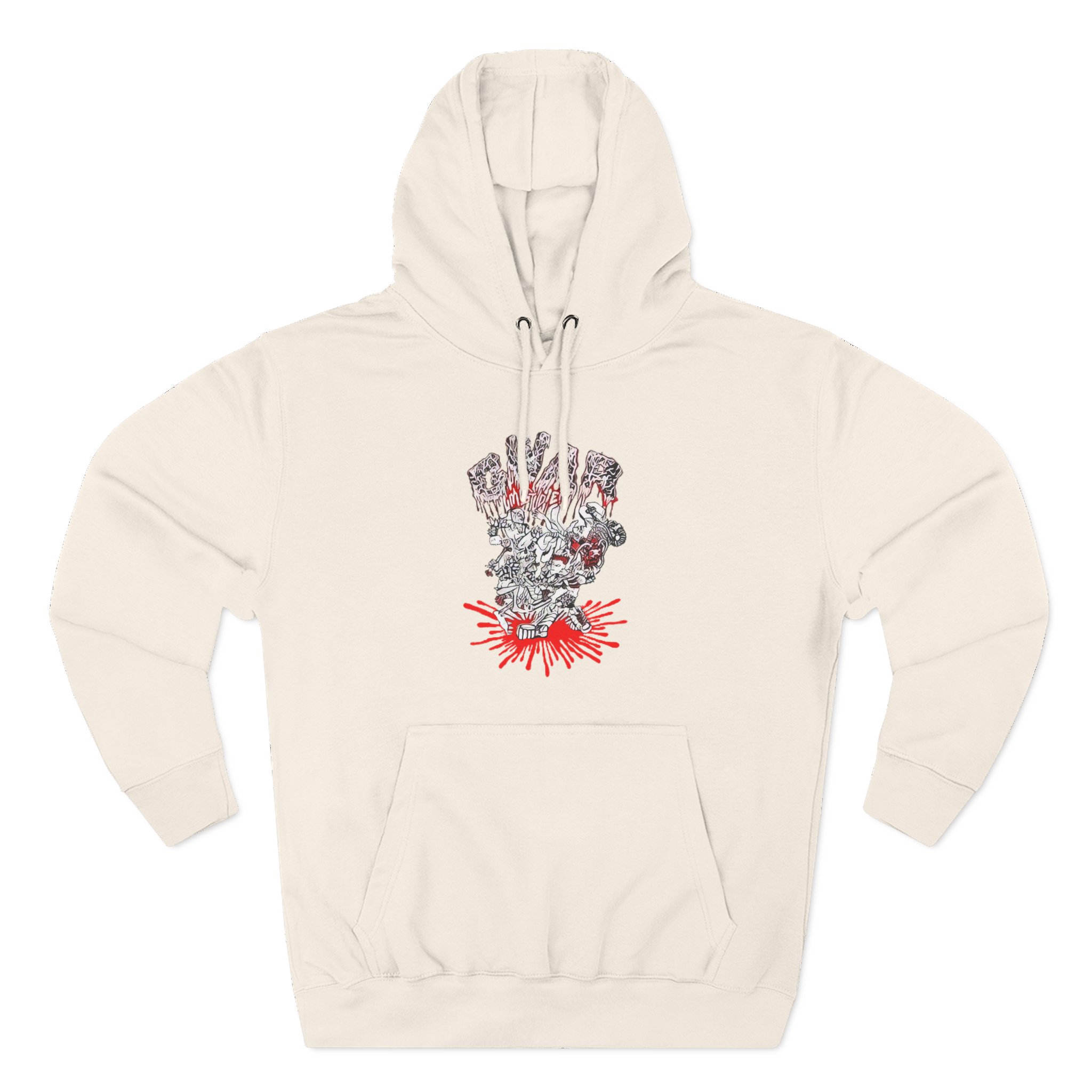 Gwar Must Die Three-Panel Fleece Hoodie