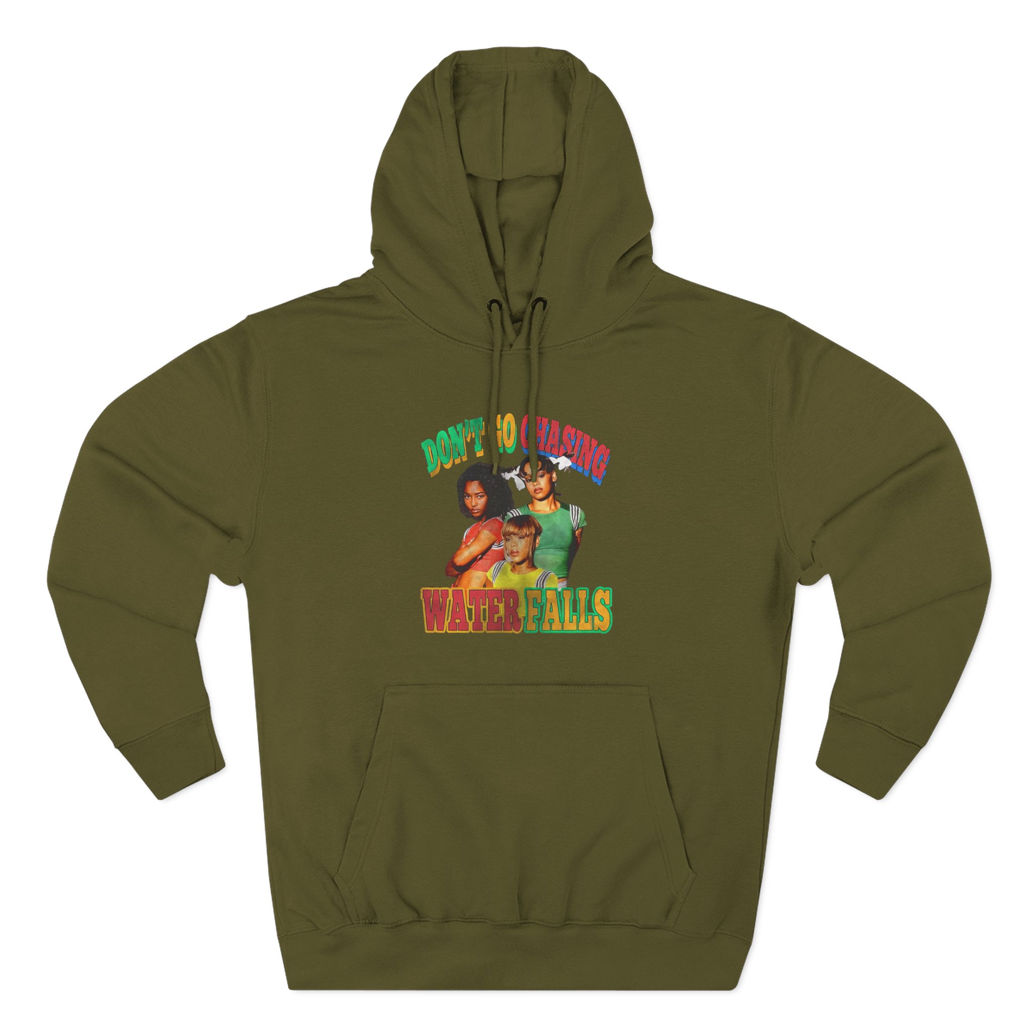 TLC Chasing Waterfalls Three-Panel Fleece Hoodie