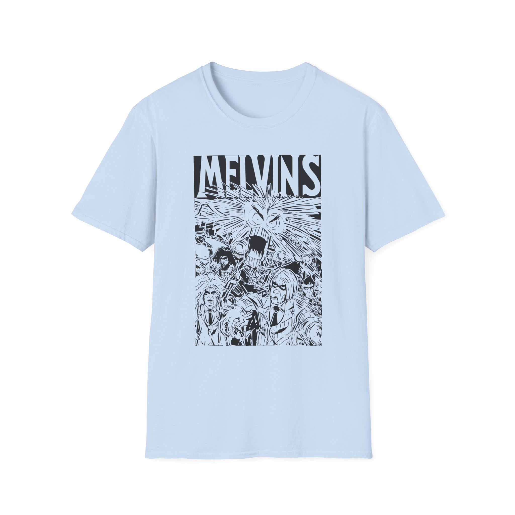 Melvins Album Concert Unisex Softstyle T-Shirt