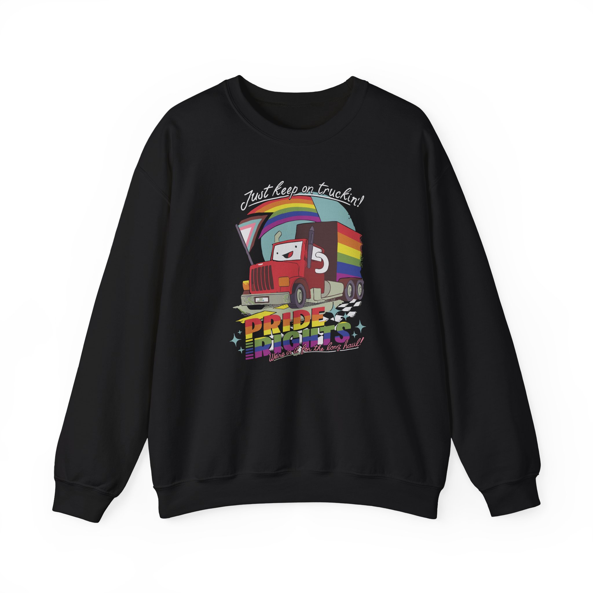 Drawfee Pride Unisex Heavy Blendâ„¢ Crewneck Sweatshirt