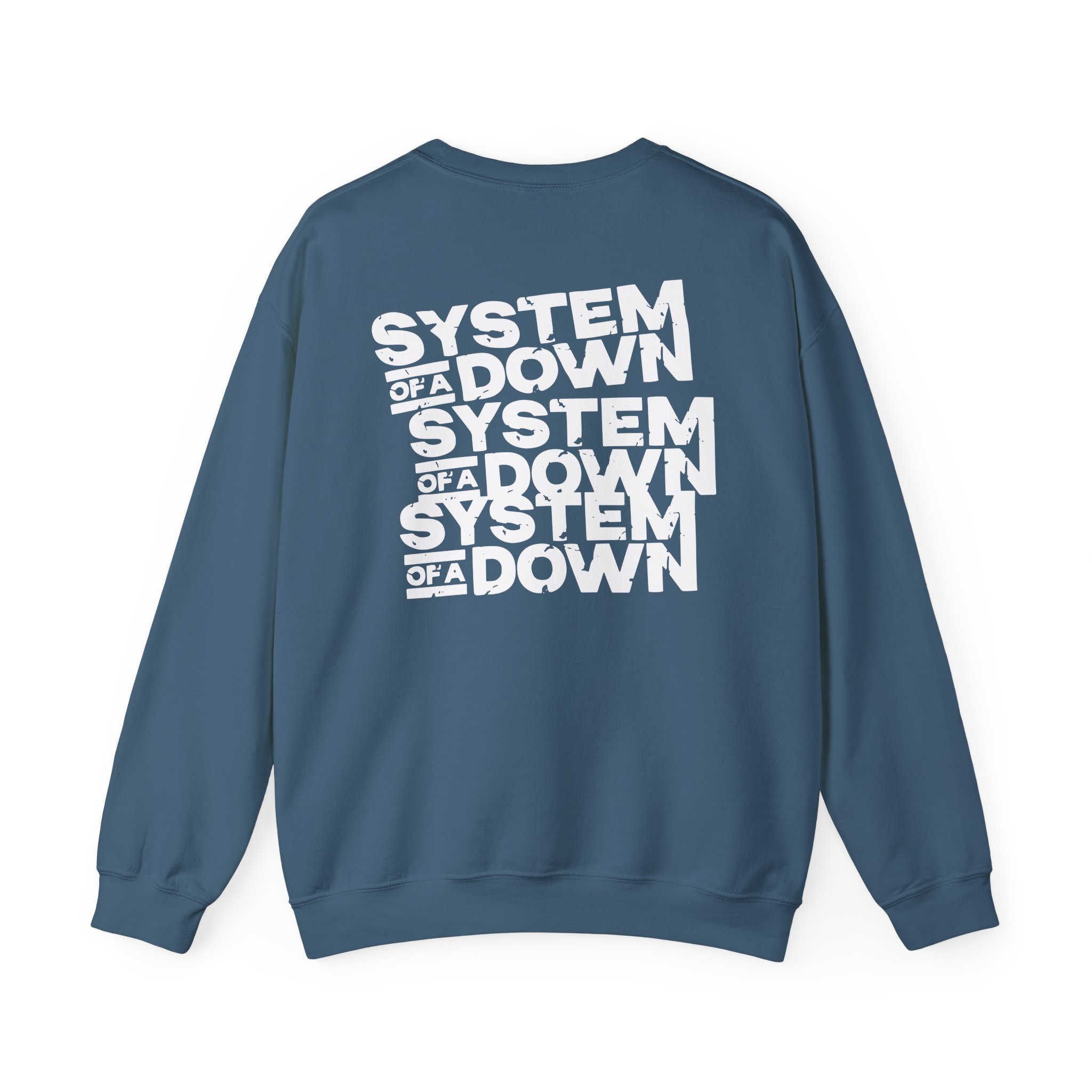 System of a Down Awake Distressed Unisex Heavy Blendâ„¢ Crewneck Sweatshirt