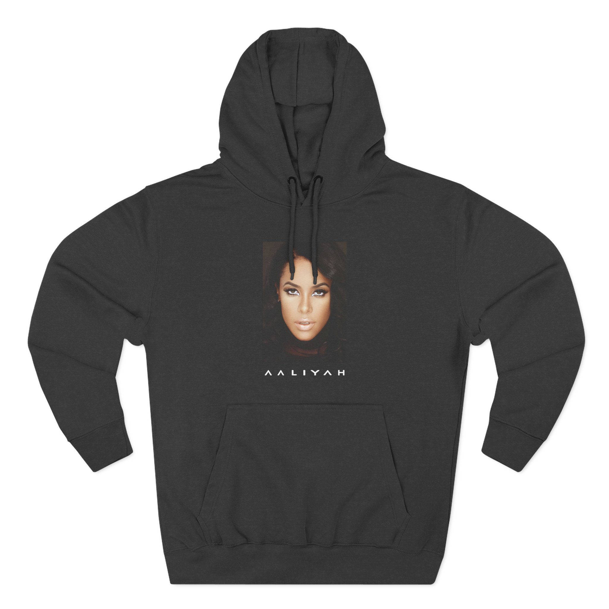 Aaliyah Self Self Titled Photo Three-Panel Fleece Hoodie