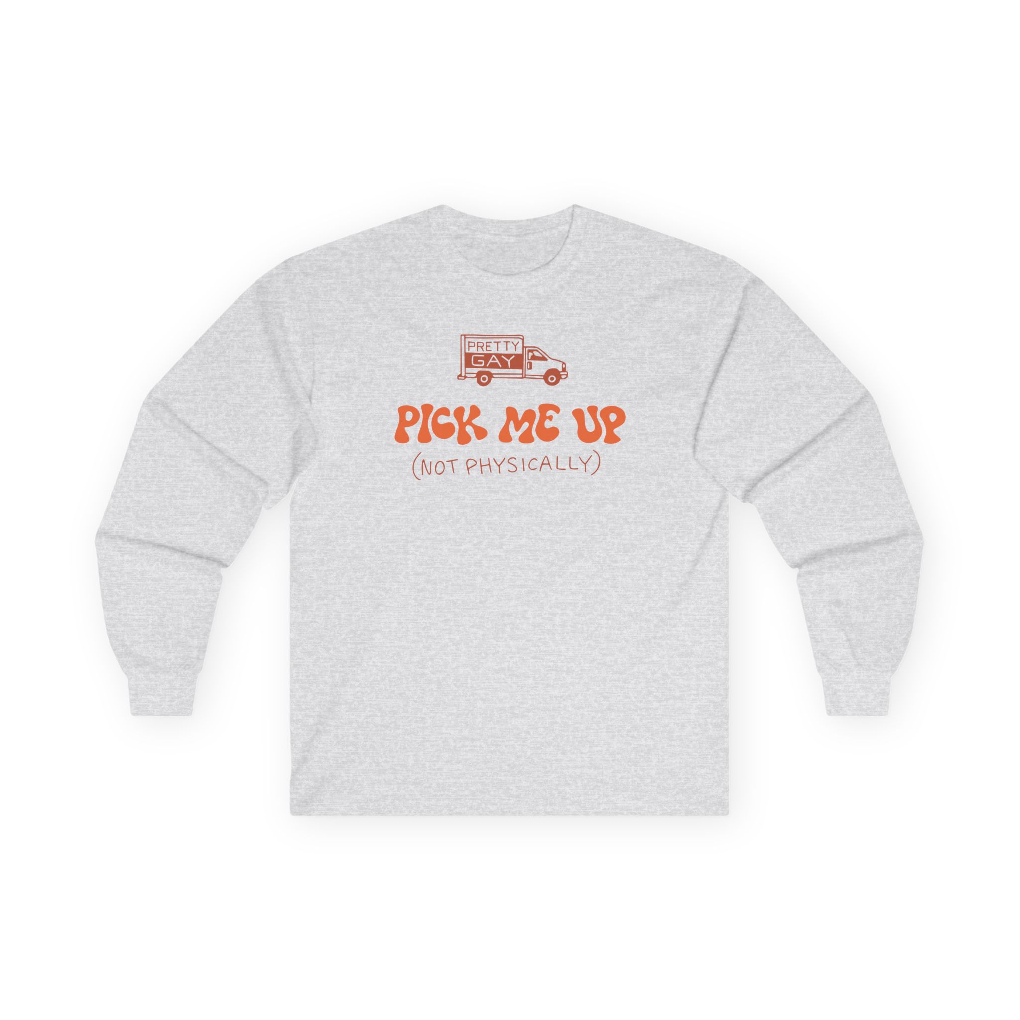Drawfee Pick Me Up Unisex Ultra Cotton Long Sleeve Tee