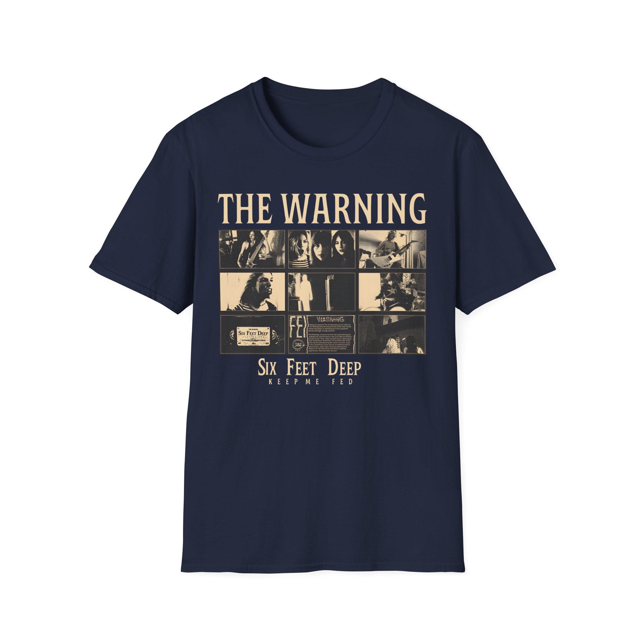 The Warning Six Feet Deep Unisex Softstyle T-Shirt