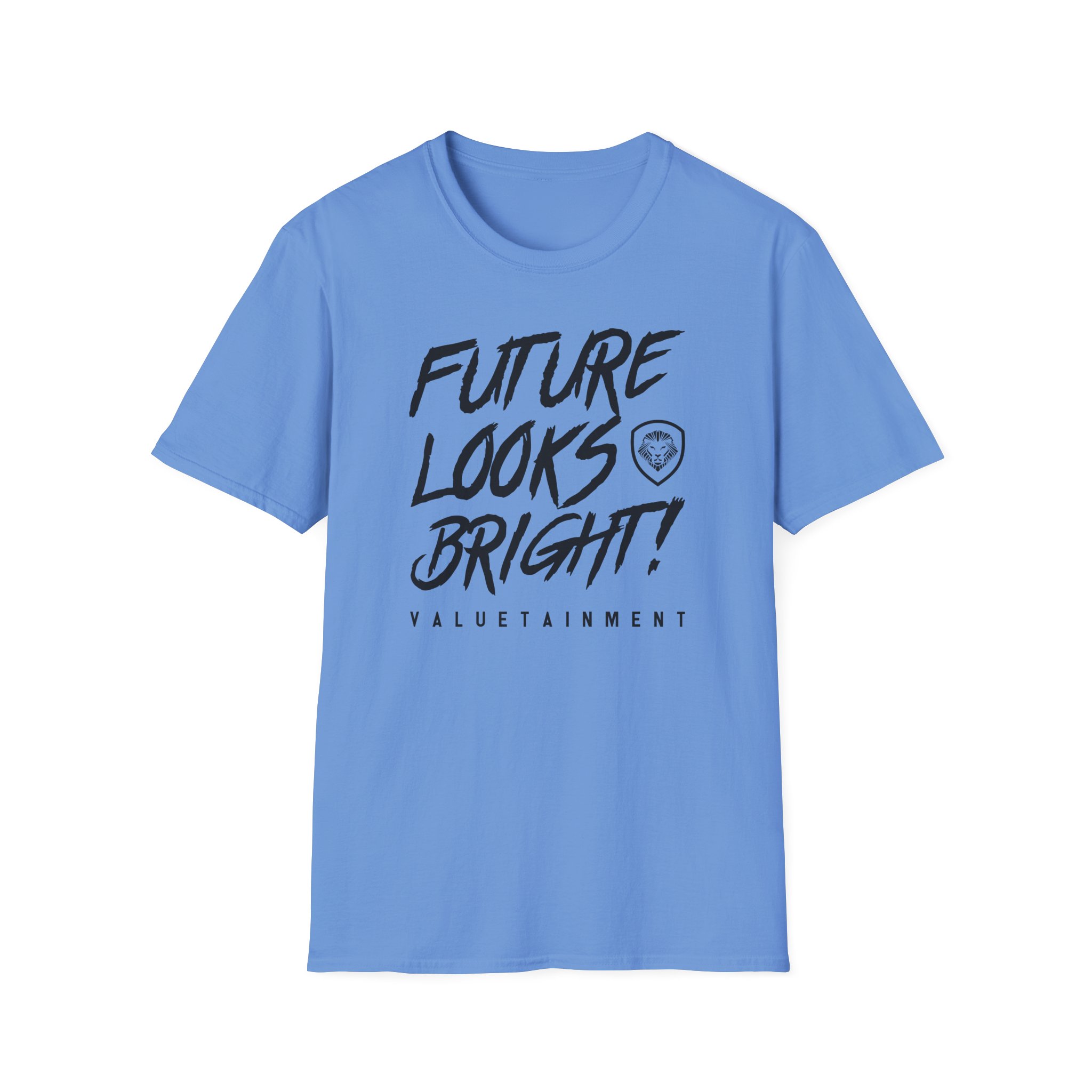Valuetainment Future Looks Bright Unisex Softstyle T-Shirt