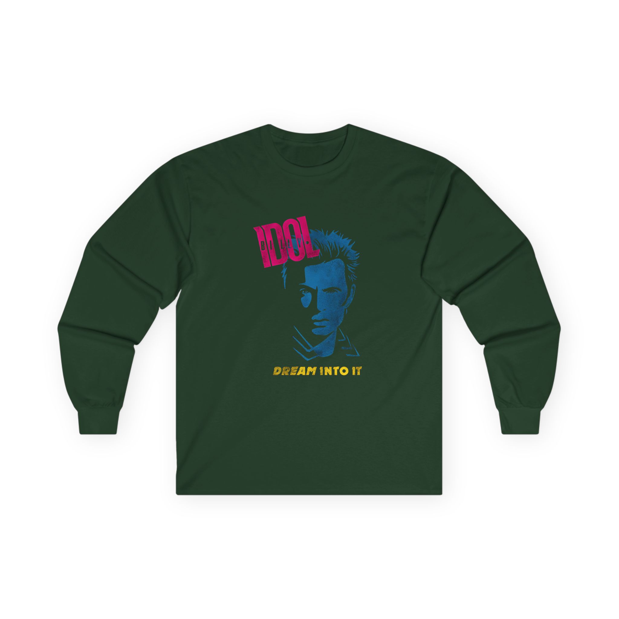 Billy Idol Dream Into It Album Unisex Ultra Cotton Long Sleeve Tee