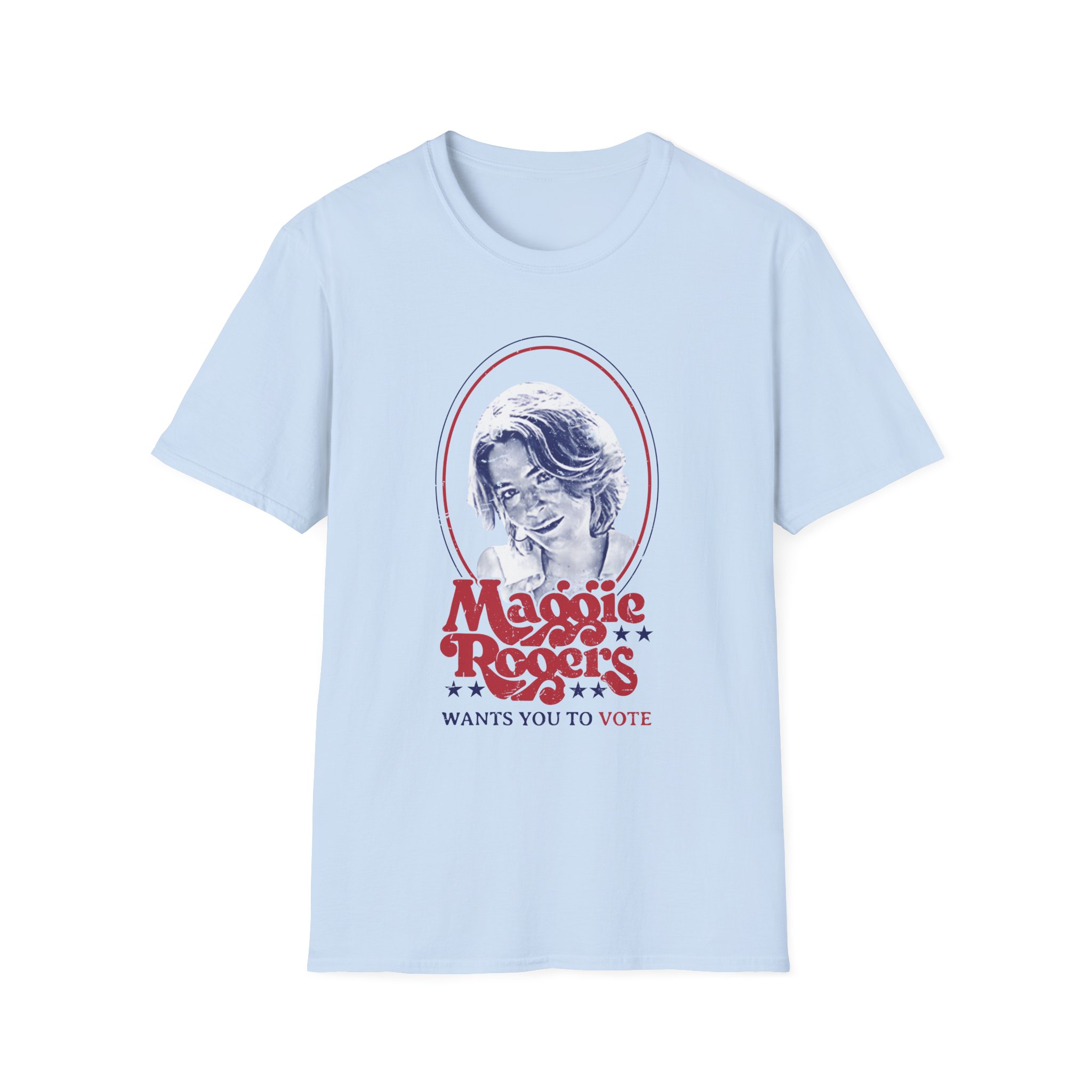Maggie Rogers Wants You To Vote Unisex Softstyle T-Shirt