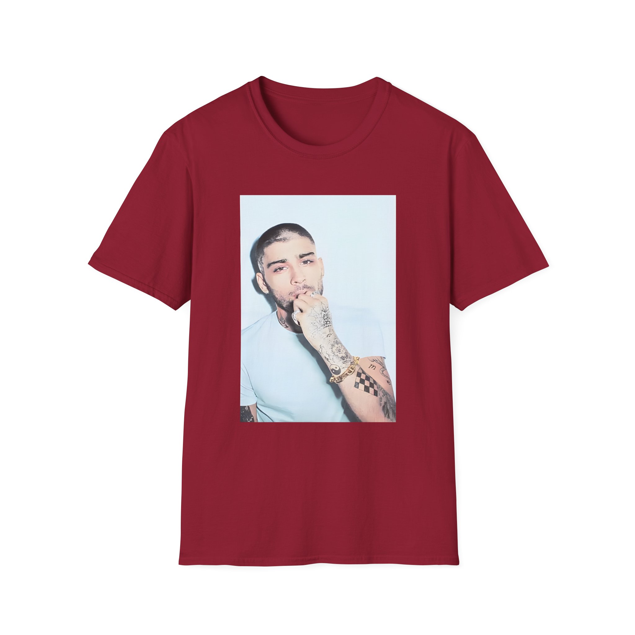 Zayn Malik Photo Unisex Softstyle T-Shirt