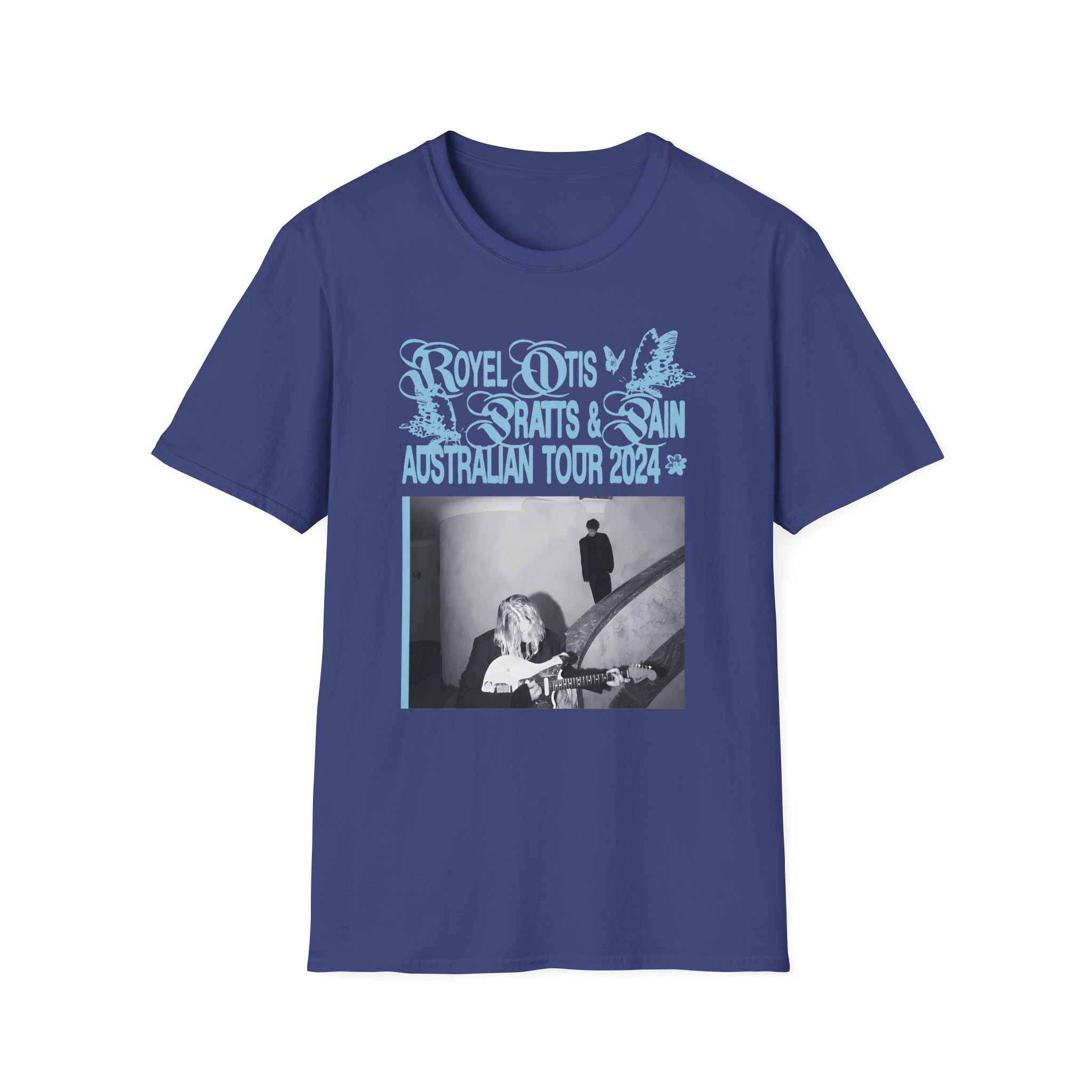 Royel Otis Band Pratts and Pain Australian Tour 2024 Unisex Softstyle T-Shirt