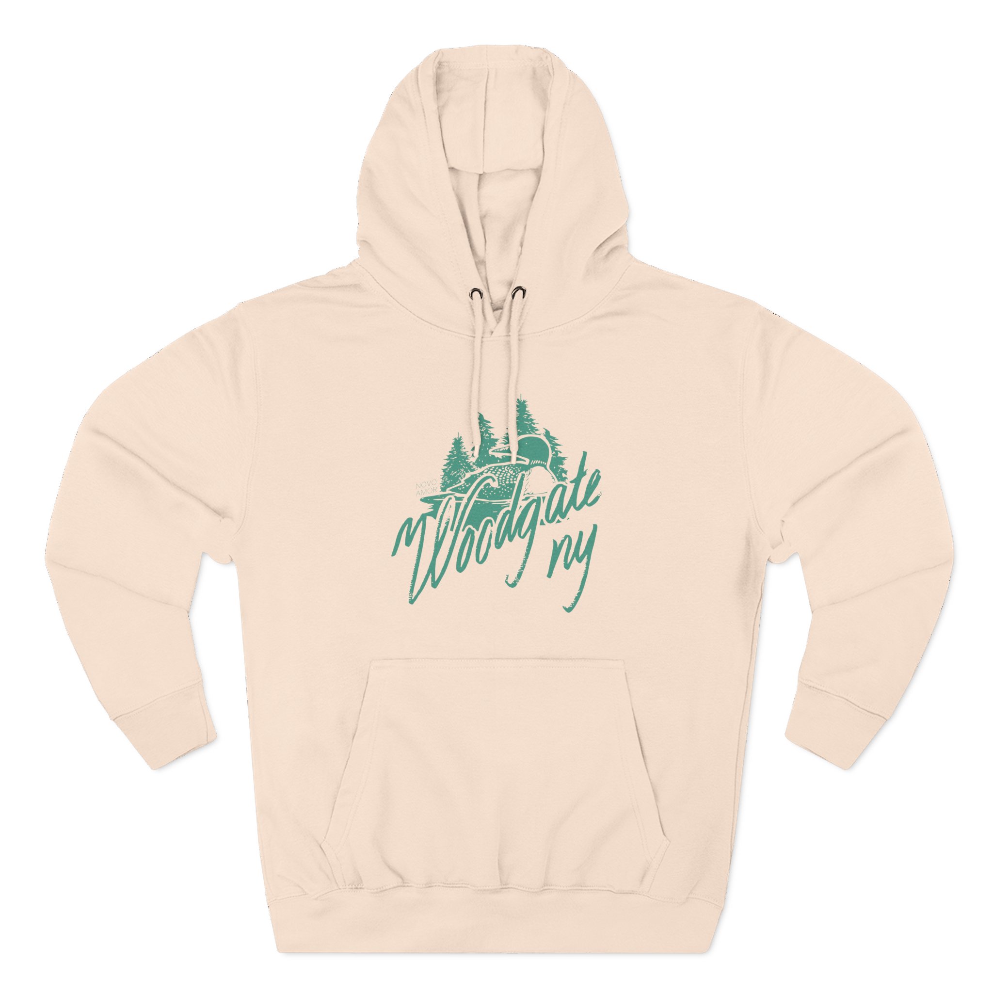 Novo Amor Woodgate Ny Three-Panel Fleece Hoodie