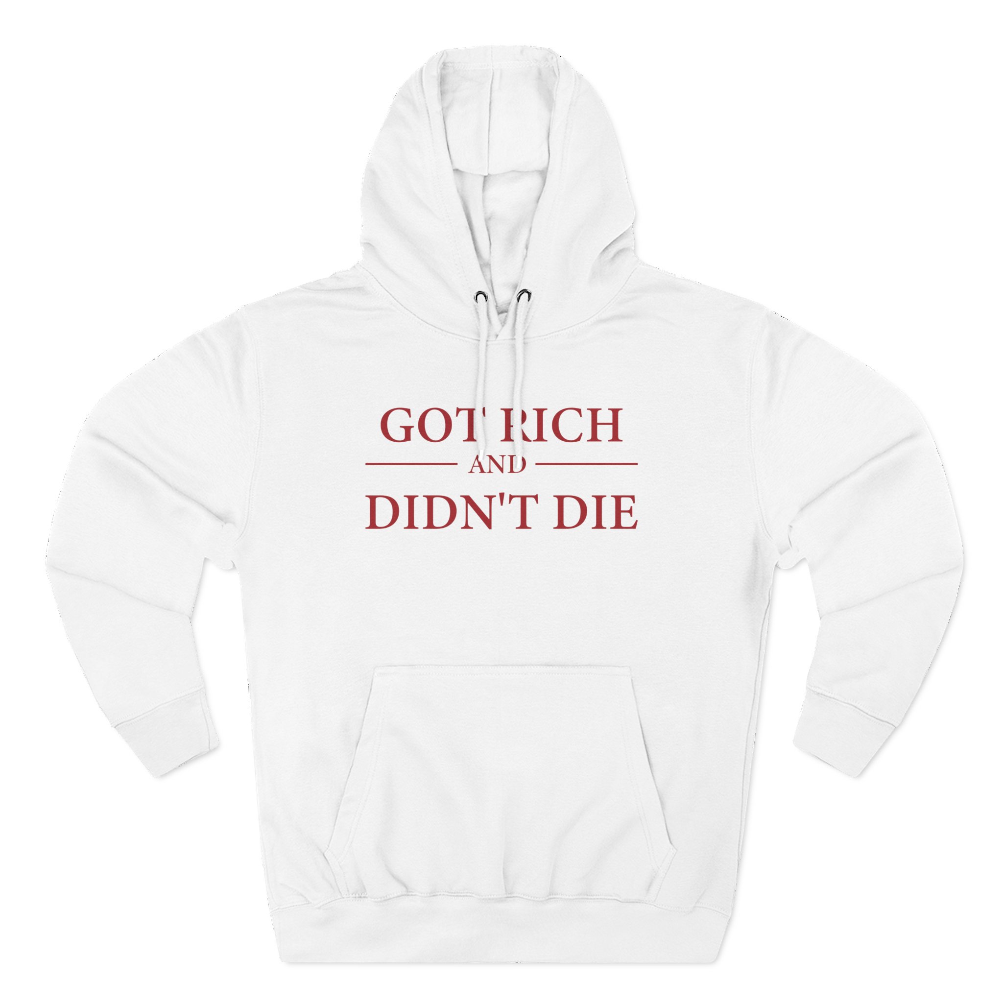 G Unit Got Rich & Didn’t Die Three-Panel Fleece Hoodie