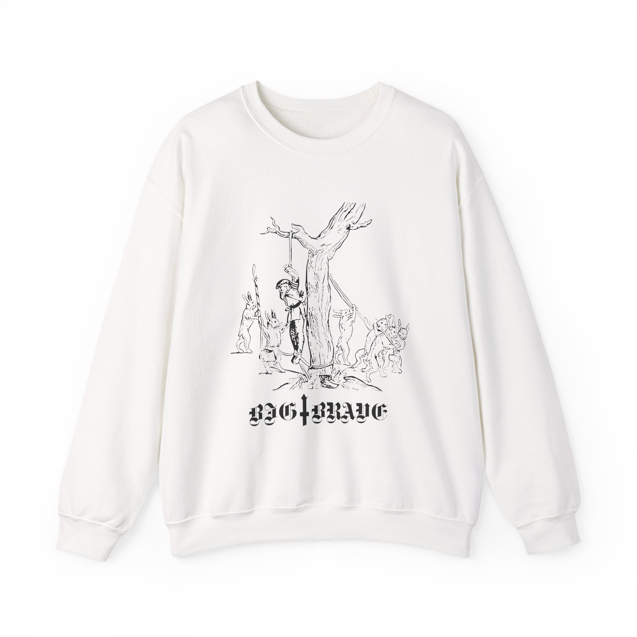 Big Brave Unisex Heavy Blendâ„¢ Crewneck Sweatshirt