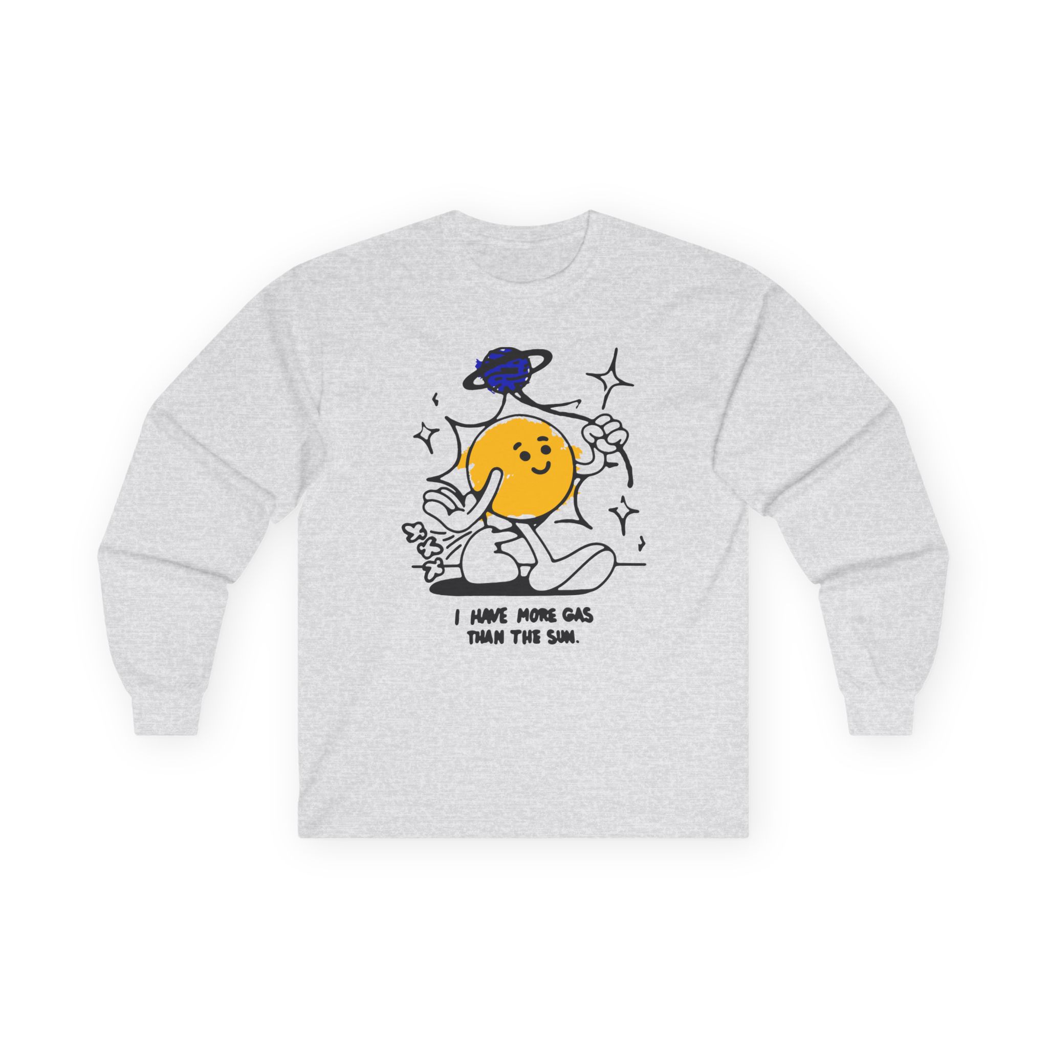 Chad Chad I Have More Gas Than the Sun Unisex Ultra Cotton Long Sleeve Tee