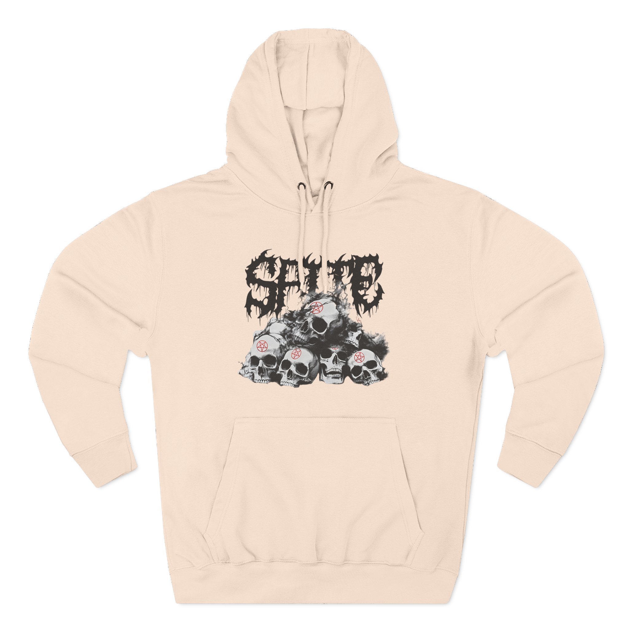 Spite Catacombs Three-Panel Fleece Hoodie