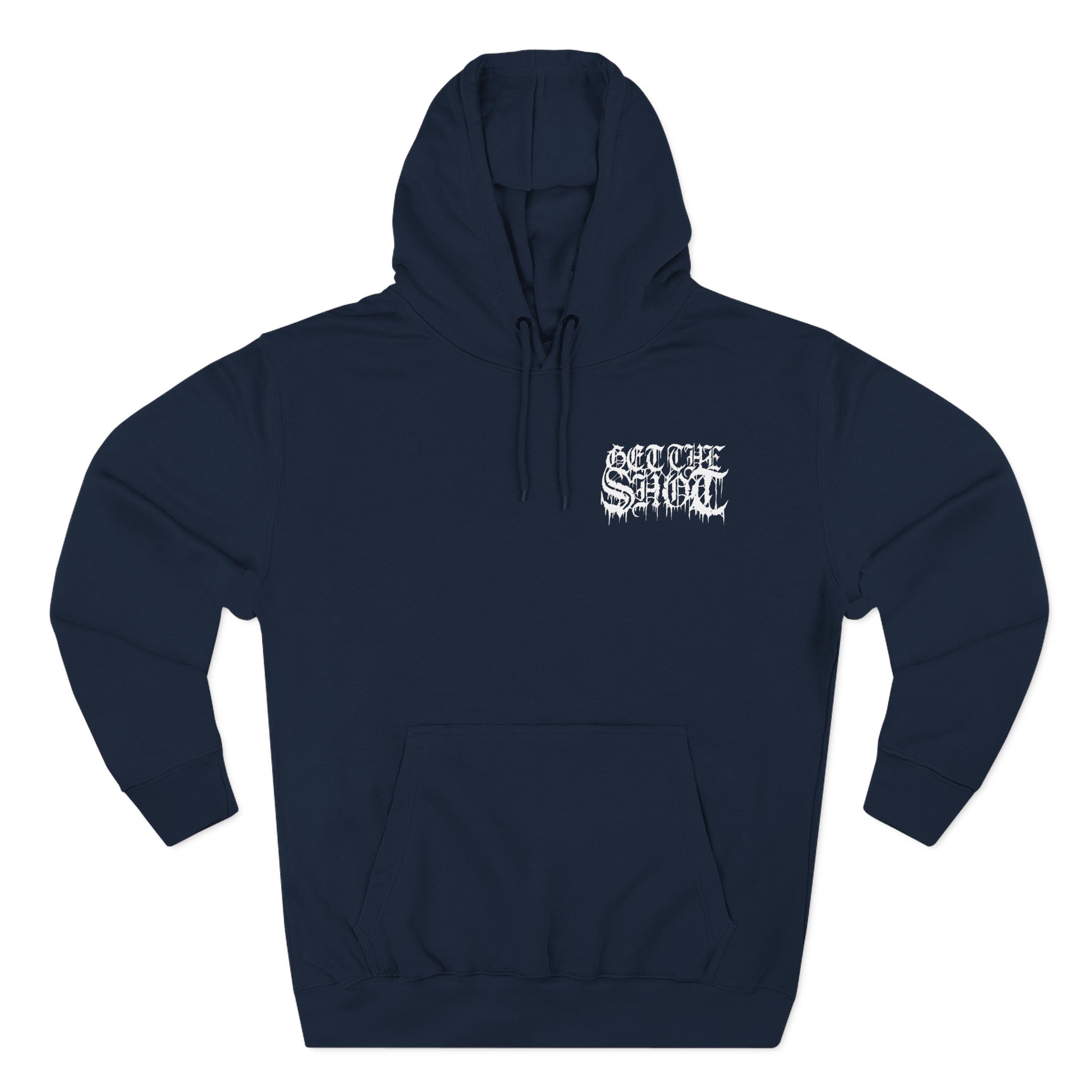 Get the Shot Merciless Destruction Three-Panel Fleece Hoodie