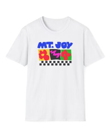 Mt Joy Checkered Unisex Softstyle T-Shirt