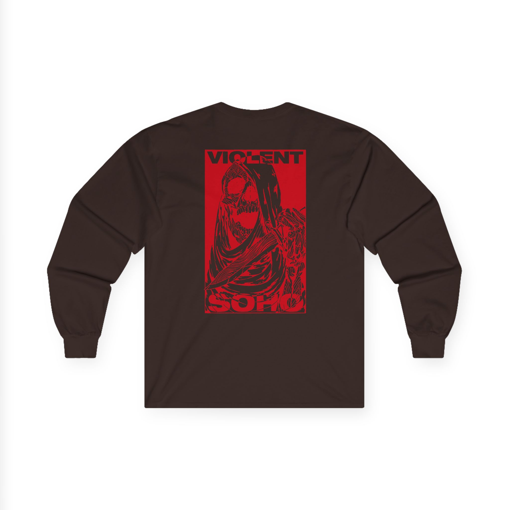 Violent Soho Skull Unisex Ultra Cotton Long Sleeve Tee