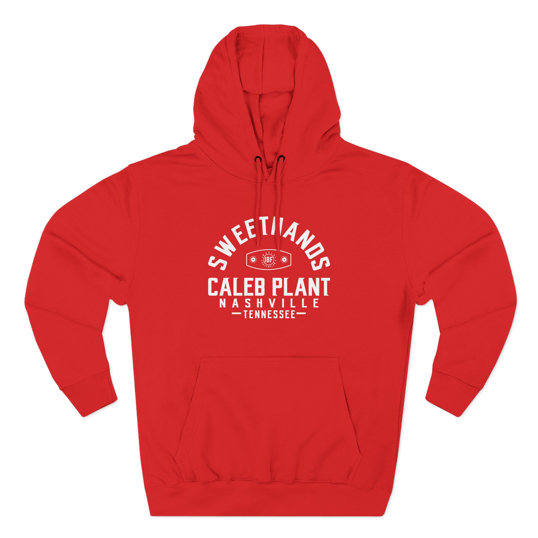 Caleb Plant Sweethands and the New Ibf Championship Three-Panel Fleece Hoodie