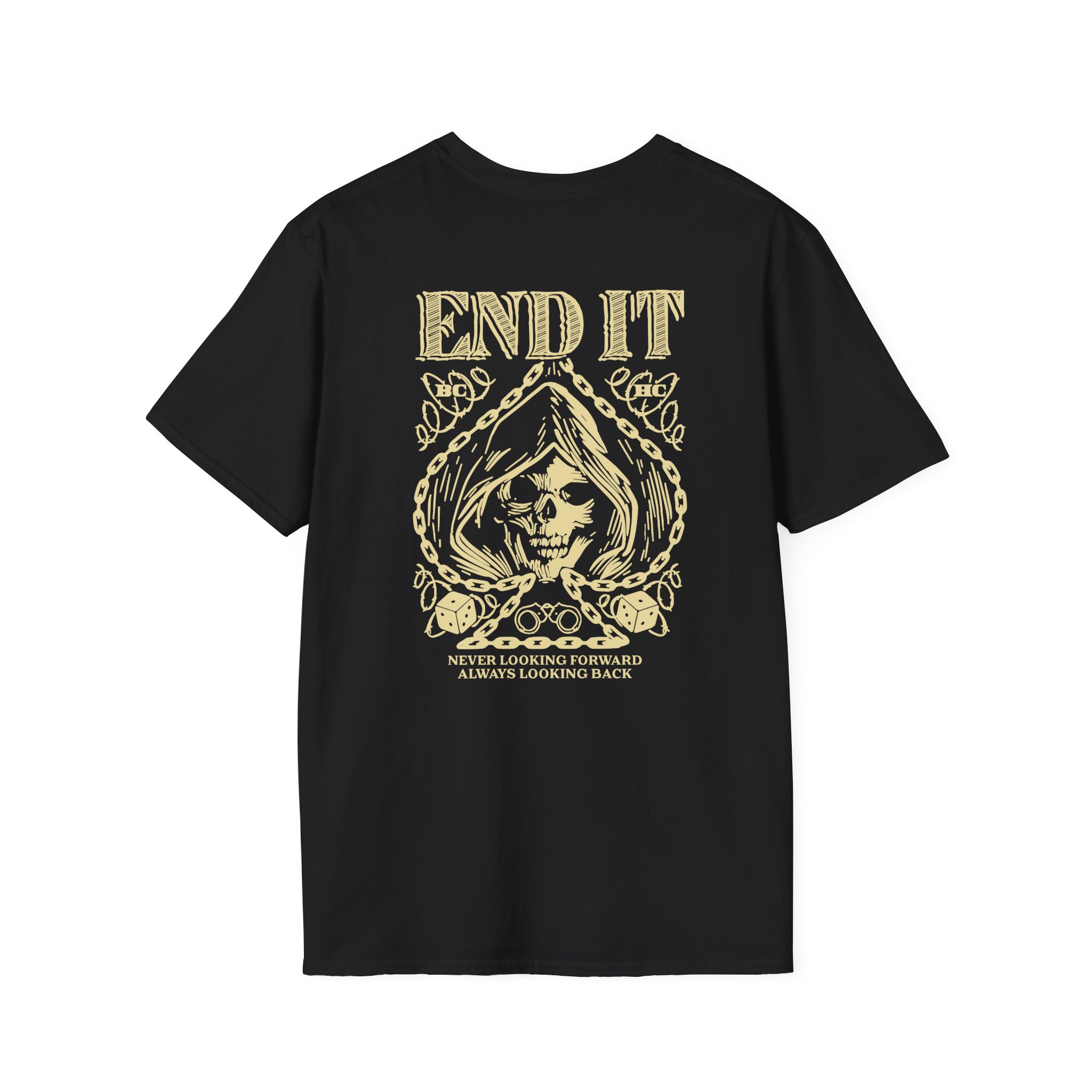 End It Spade Reaper Unisex Softstyle T-Shirt