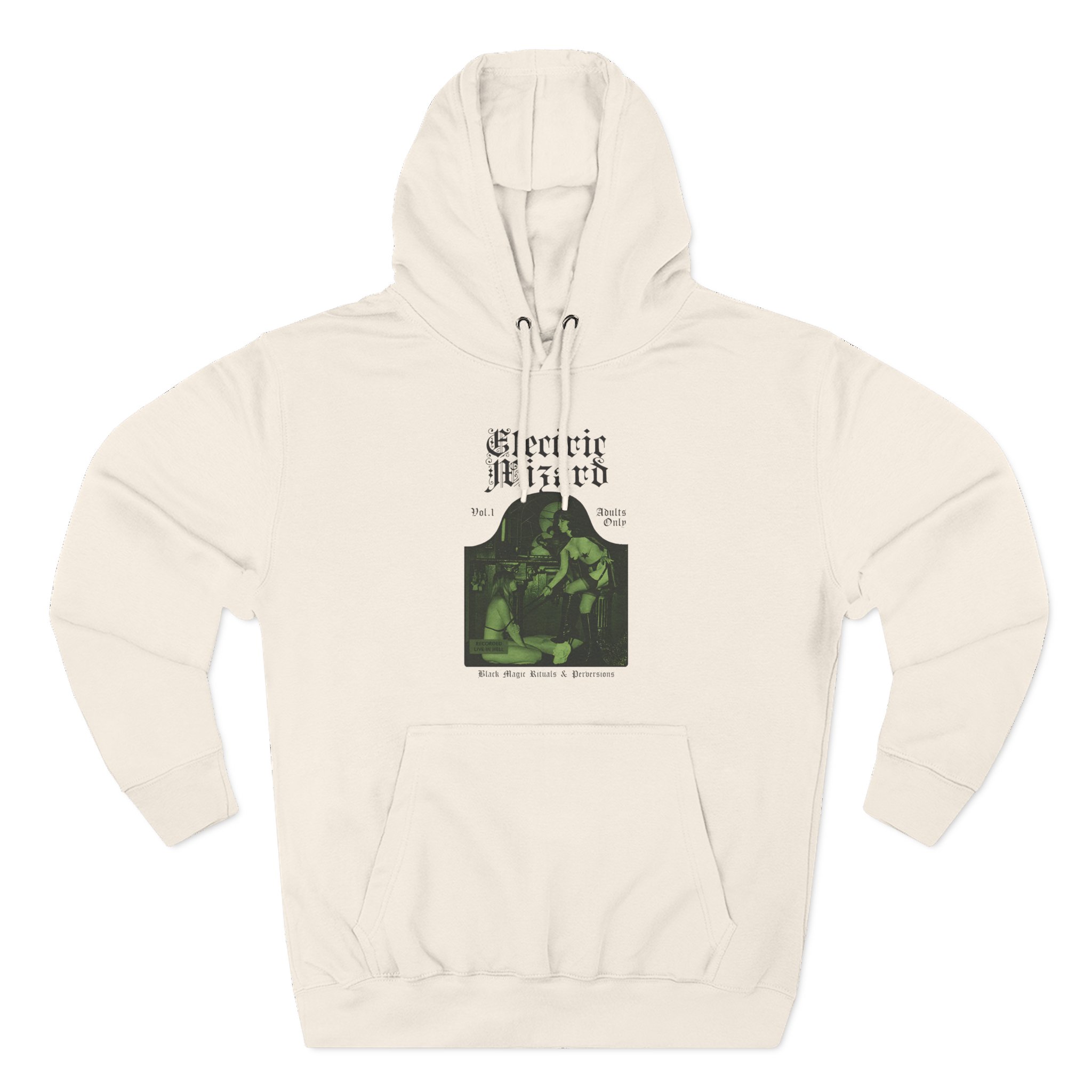 Electric Wizard Black Magic Rituals & Perversions Three-Panel Fleece Hoodie