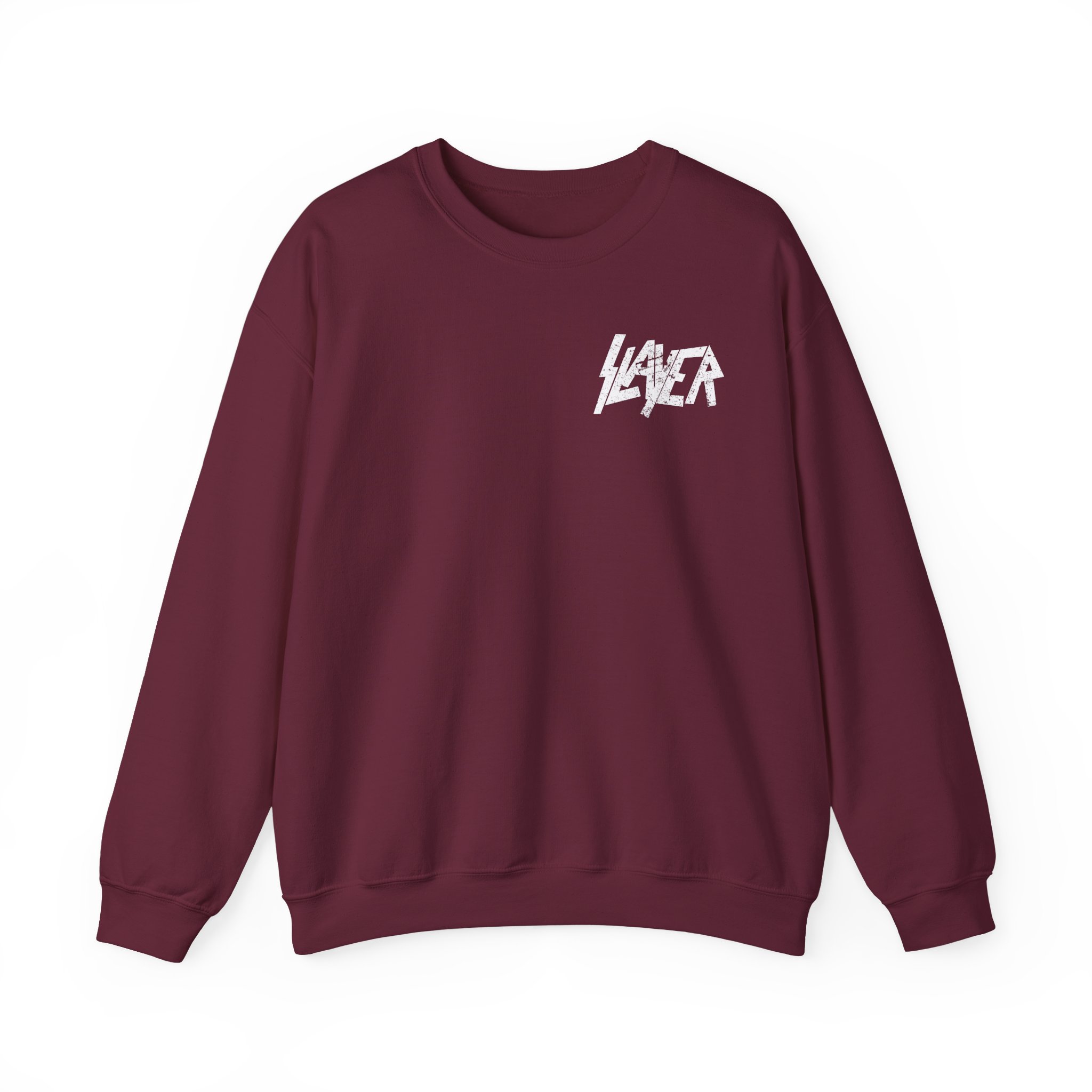 Slayer Horns Unisex Heavy Blendâ„¢ Crewneck Sweatshirt