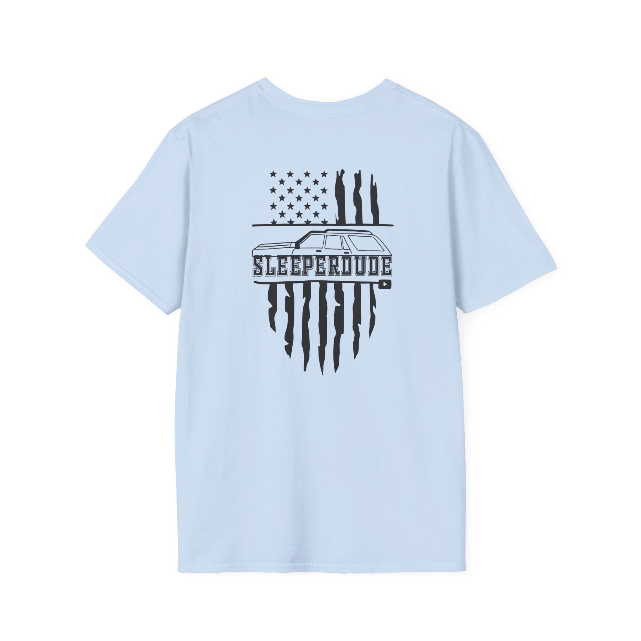 Sleeperdude Military Wagon Unisex Softstyle T-Shirt