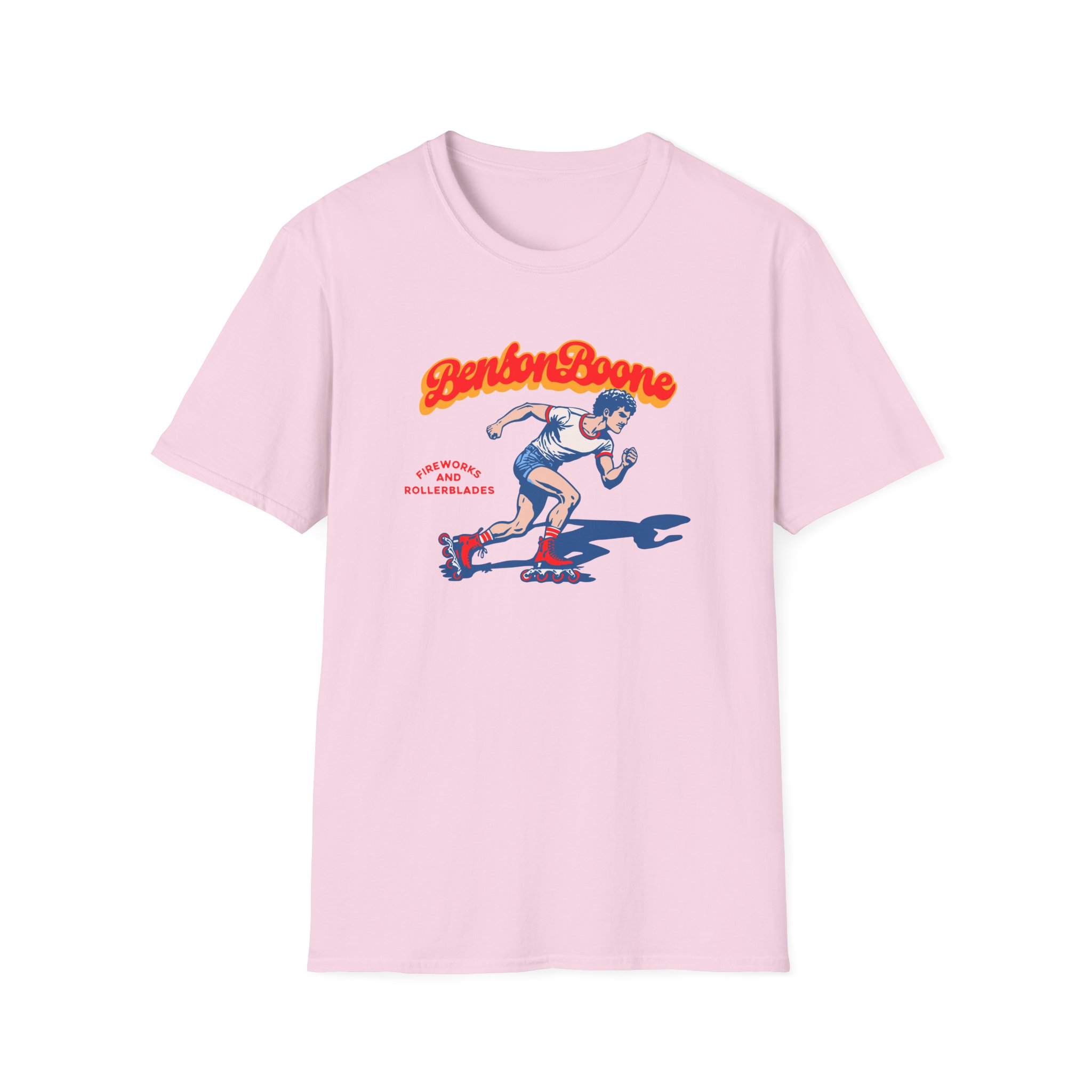 Benson Boone Rollerblading Benny Unisex Softstyle T-Shirt