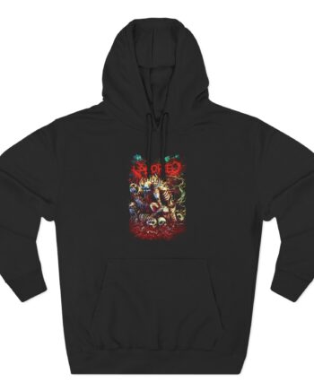Aborted Godmachine Three-Panel Fleece Hoodie