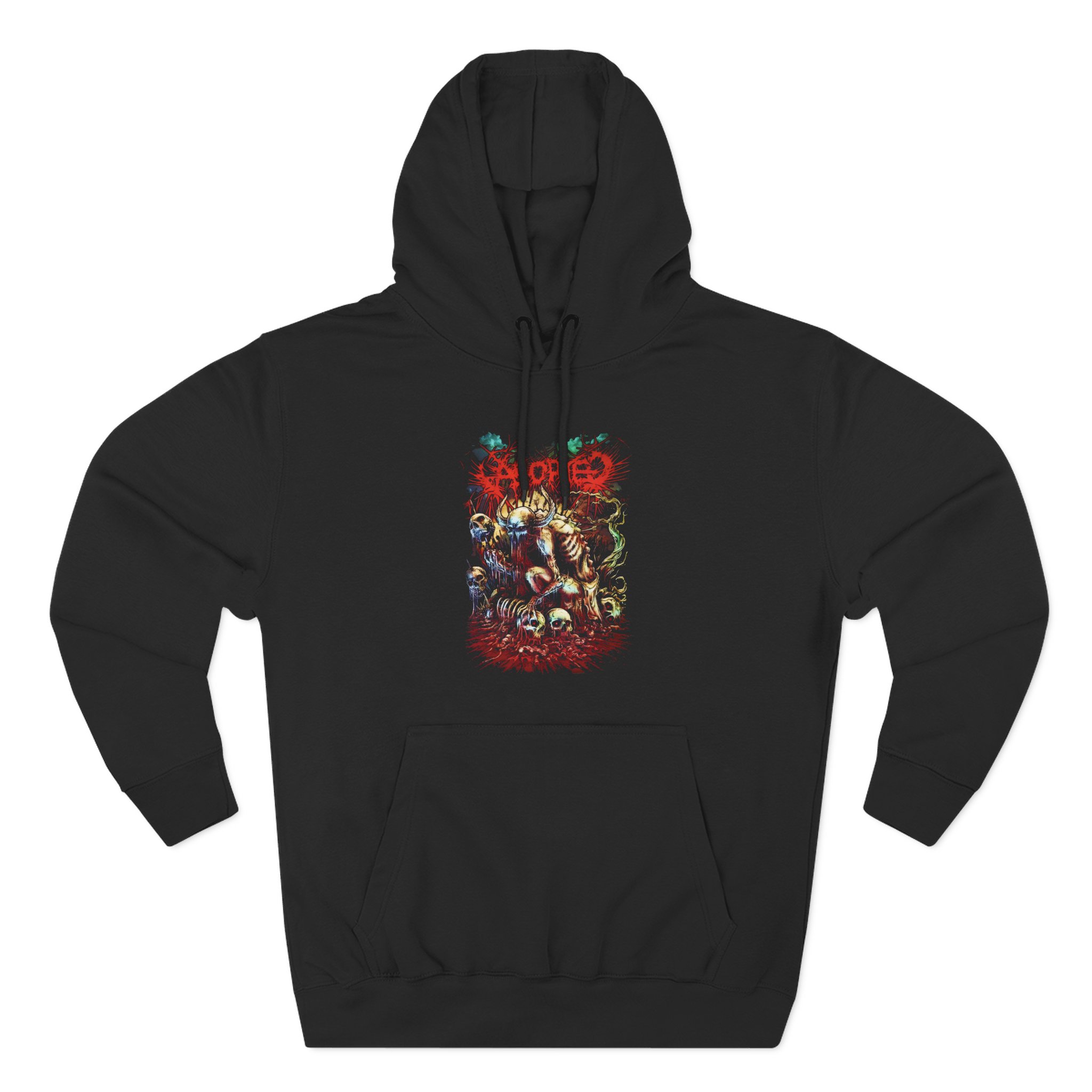 Aborted Godmachine Three-Panel Fleece Hoodie