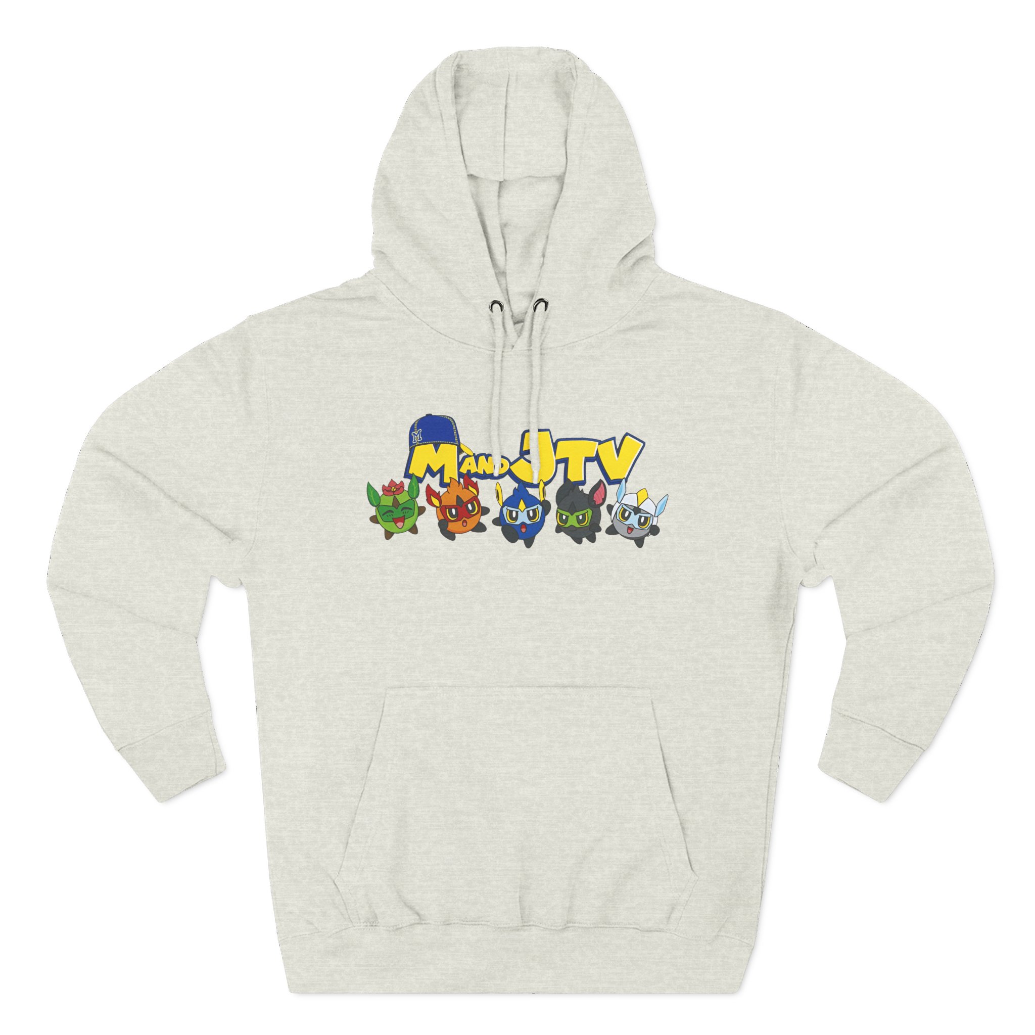 Mandjtv Mytey Character Three-Panel Fleece Hoodie