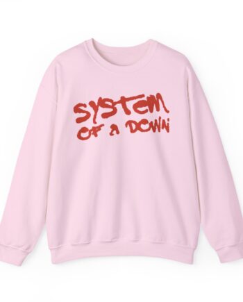 System of a Down Puff Script Unisex Heavy Blend™ Crewneck Sweatshirt