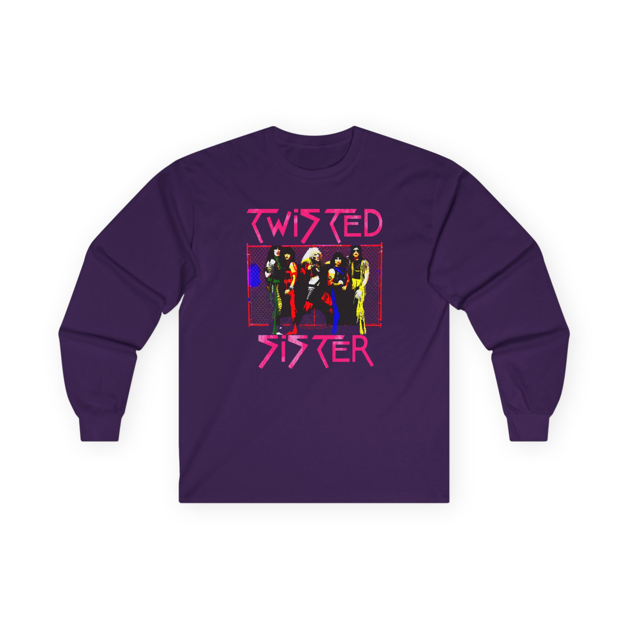 Vintage Group Photo Twisted Sister Unisex Ultra Cotton Long Sleeve Tee