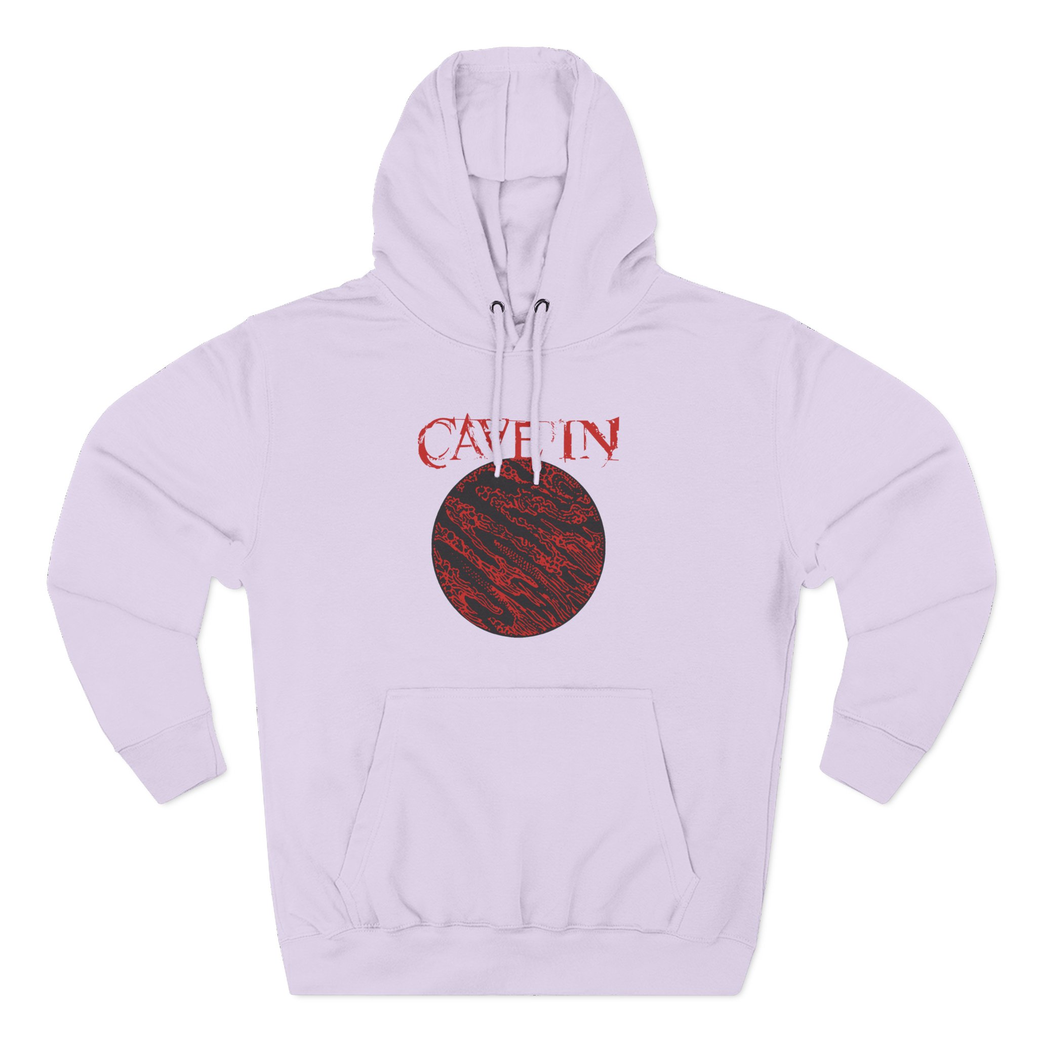 Cave in Planet Three-Panel Fleece Hoodie