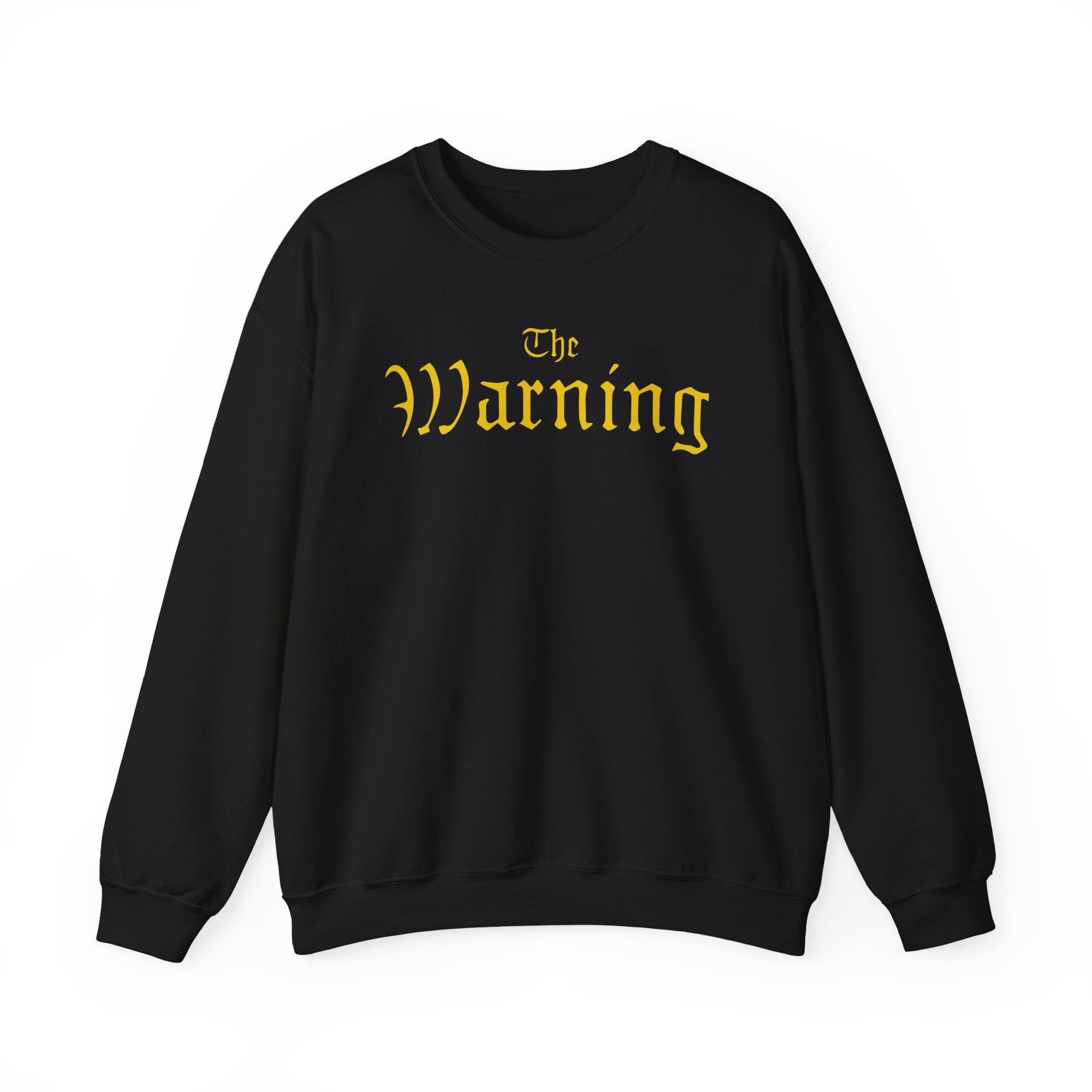 The Warning Gold TW Logo Unisex Heavy Blendâ„¢ Crewneck Sweatshirt