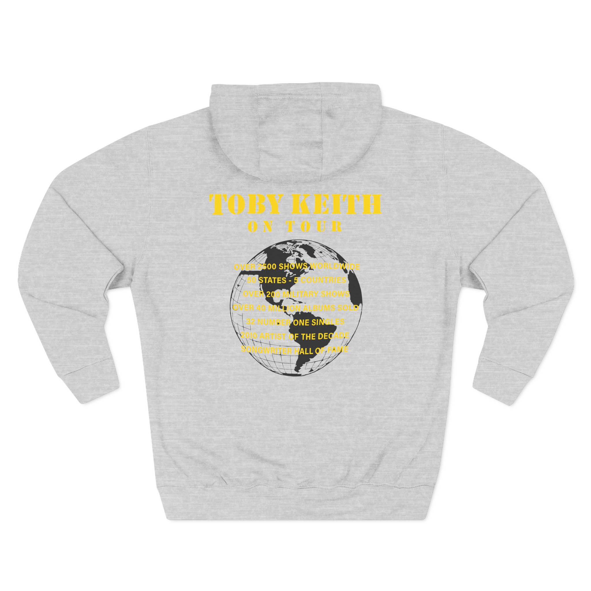 Toby Keith Easy Money Tour Three-Panel Fleece Hoodie