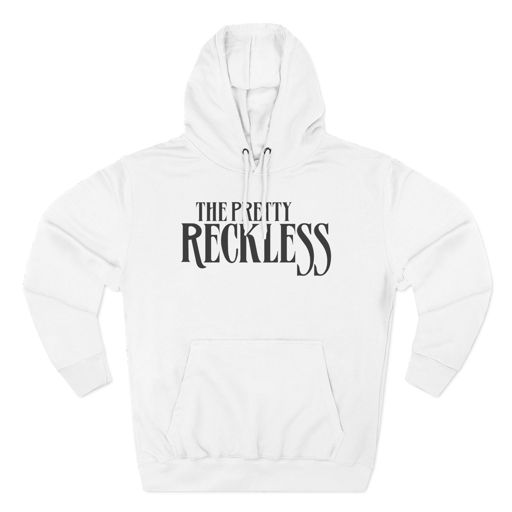The Pretty Reckless Logo Three-Panel Fleece Hoodie