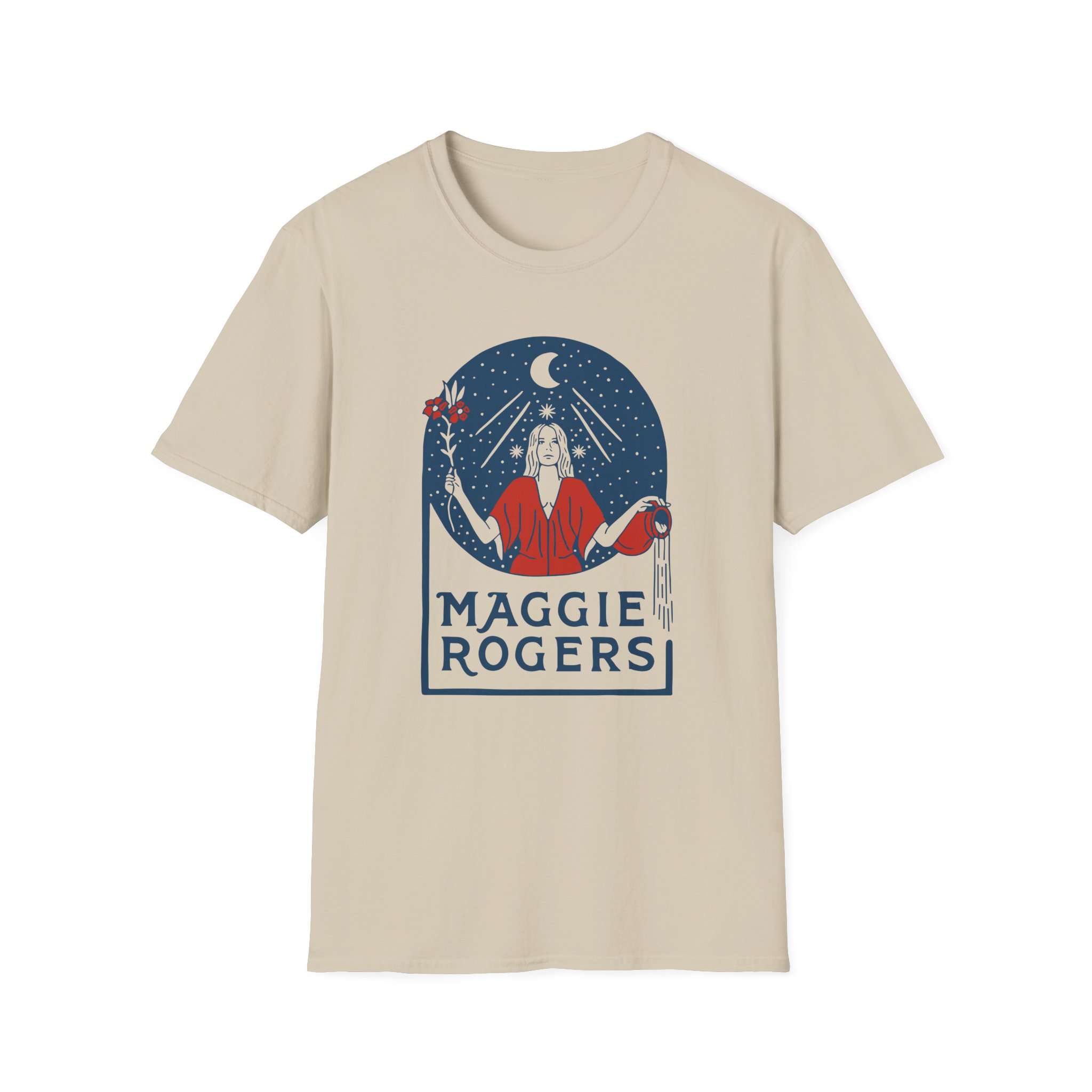Maggie Rogers Heard It in a Past Life Magi Unisex Softstyle T-Shirt
